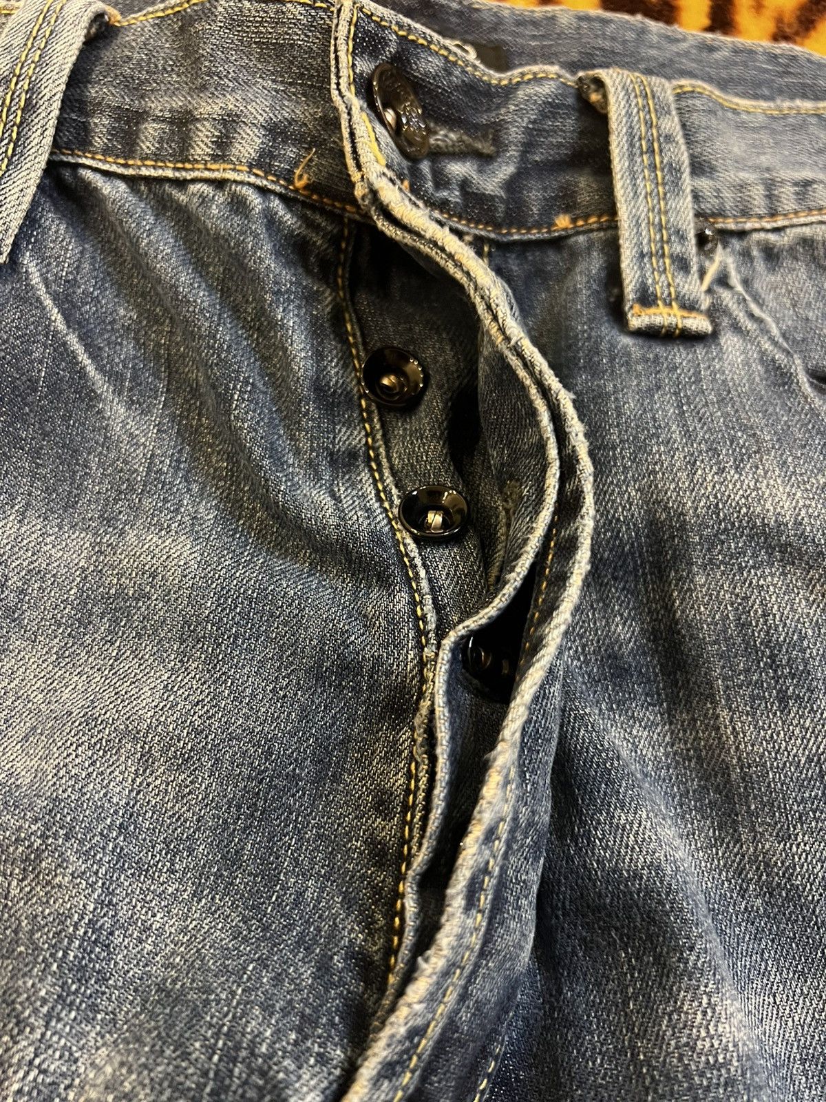 Ed Hardy × Vintage Vintage 2010 Ed Hardy by Christian Audigier Jeans Size US 36 / EU 52 - 13 Thumbnail