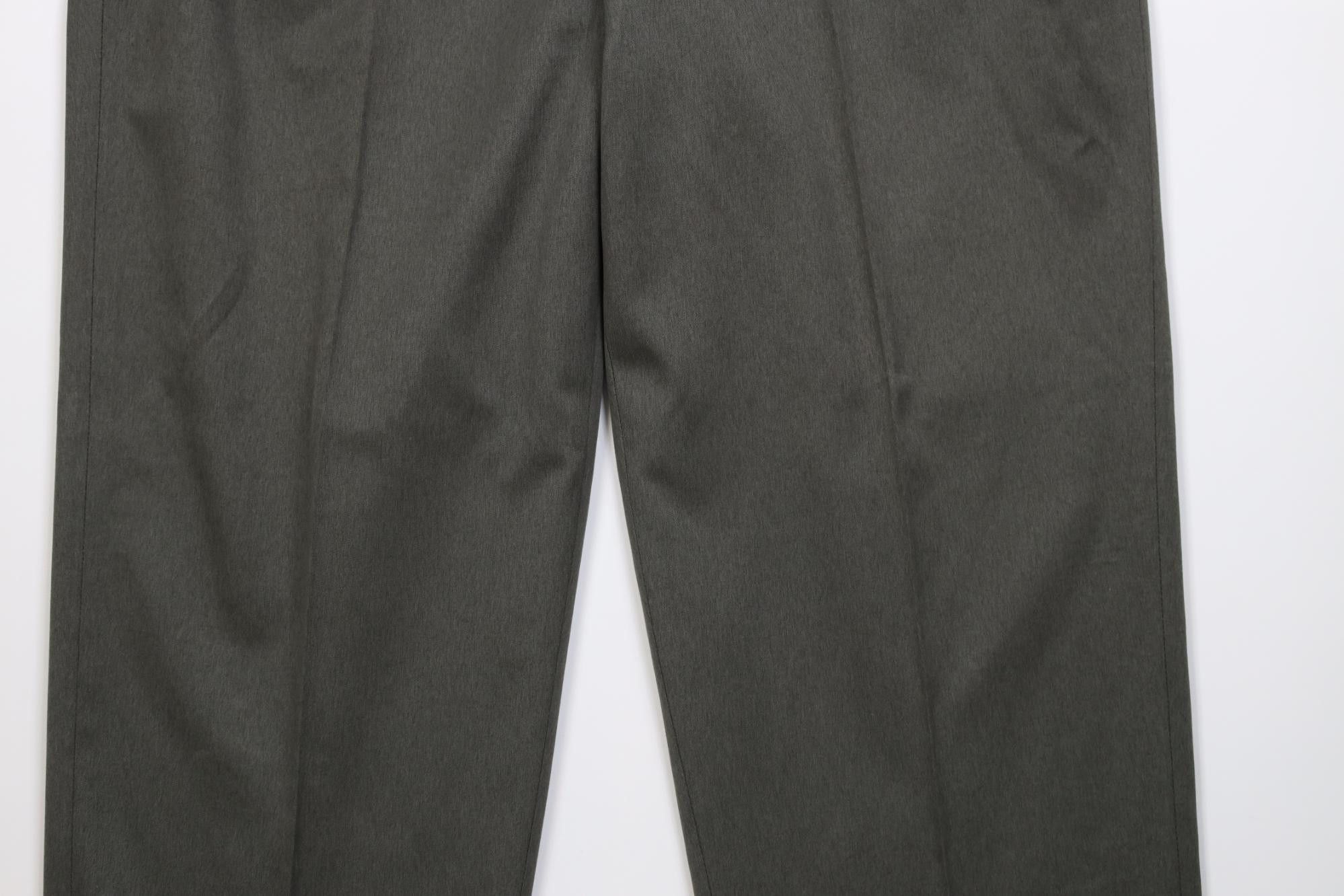 Vintage Vintage 90s Streetwear Wide Leg Chino Pants Heather Green Size US 40 / EU 56 - 3 Thumbnail
