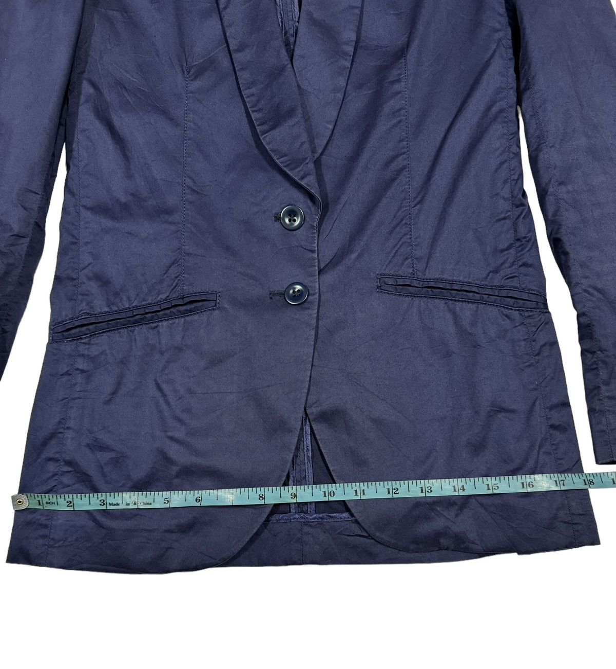Alexander McQueen Alexander Mcqueen Navy Blue Blazer Jacket Size 36 Size 36S - 18 Thumbnail