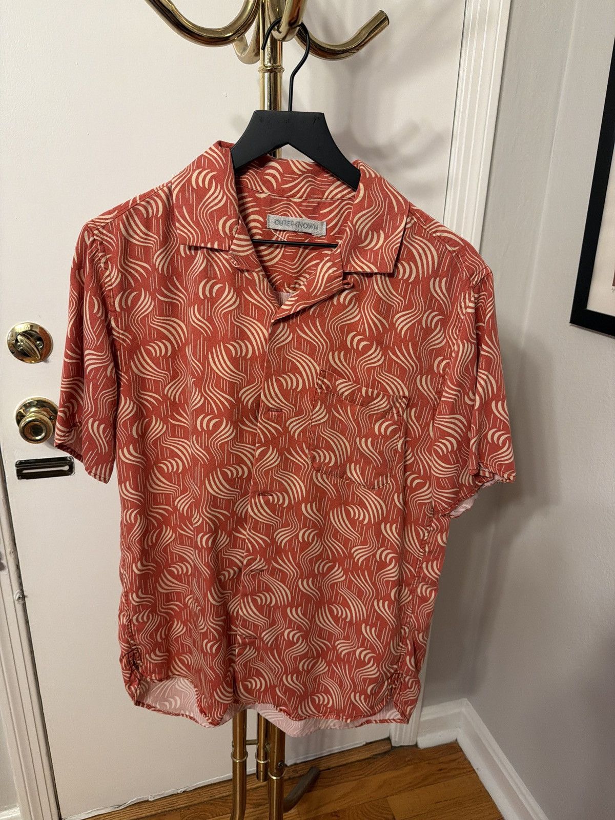 Outerknown Outerknown short sleeve button up Size US M / EU 48-50 / 2 - 1 Thumbnail