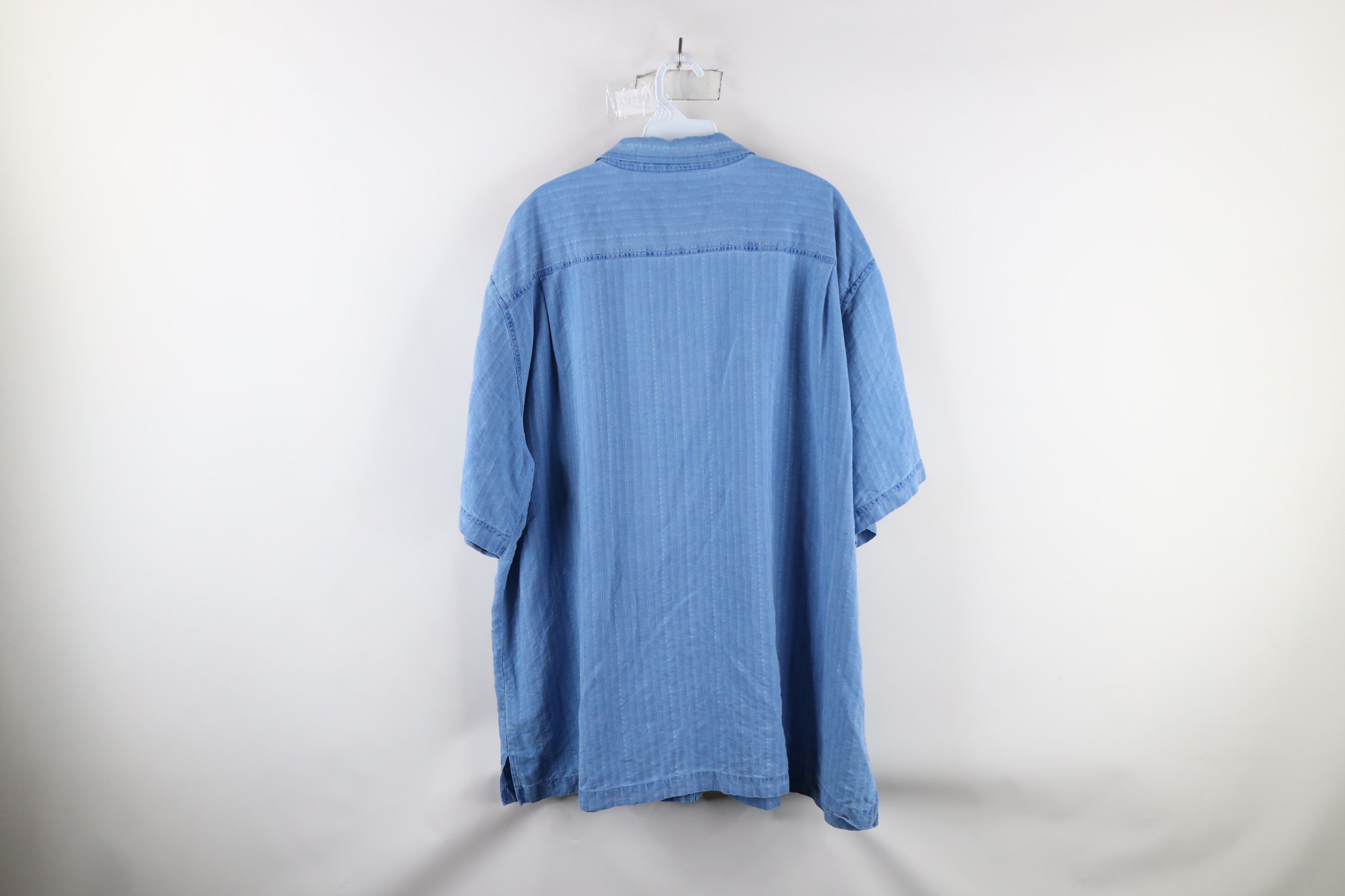 Nat Nast × Vintage Vintage Nat Nast Luxury Originals Striped Button Shirt Size US XXL / EU 58 / 5 - 11 Thumbnail