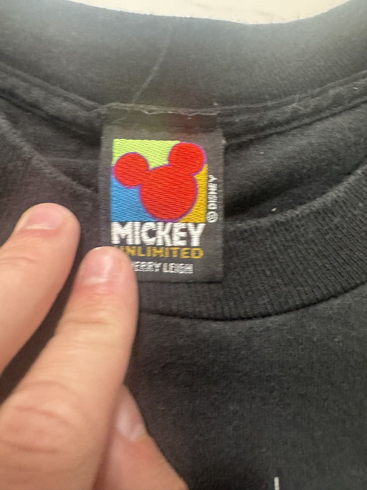 Mickey Unlimited Vintage 90s Mickey Mouse Single Stitch Tee 🐭🔥 Size US L / EU 52-54 / 3 - 3 Thumbnail