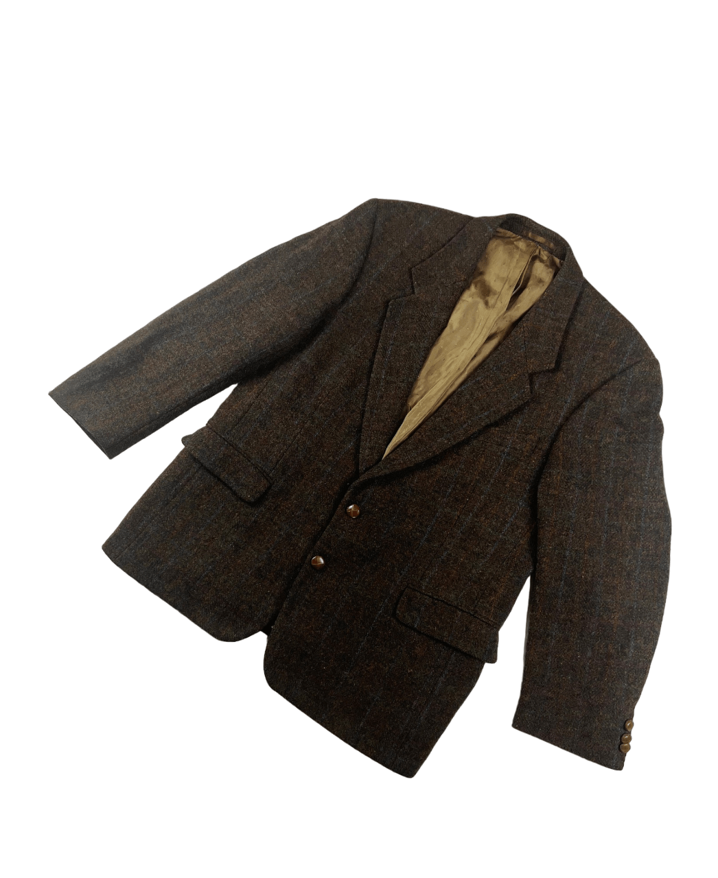 Harris Tweed × Vintage Vintage Harris Tweed Wool Blazer M Size 42R - 2 Thumbnail