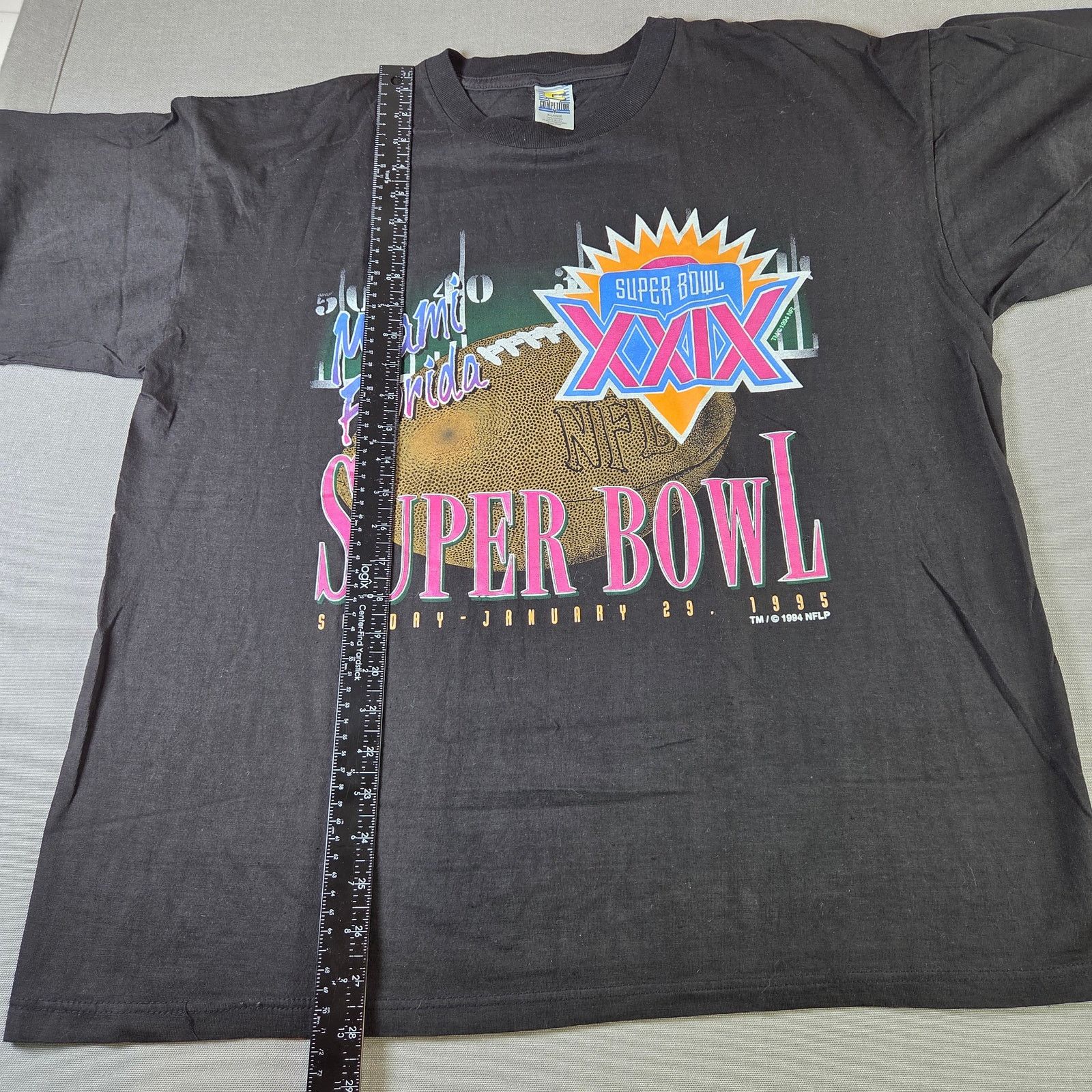 Vintage Vintage Super Bowl XXIX 1995 NFL Tee USA XL Size US XL / EU 56 / 4 - 9 Thumbnail