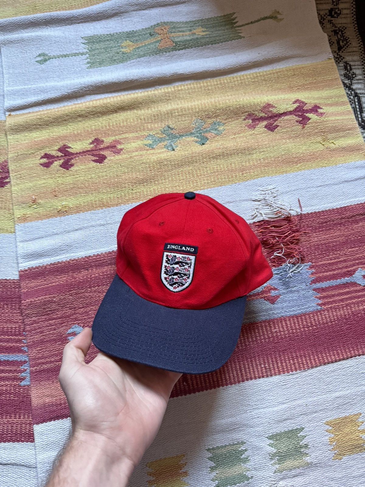Vintage Vintage National Team England x Carlsberg Soccer Hat Size ONE SIZE - 3 Thumbnail