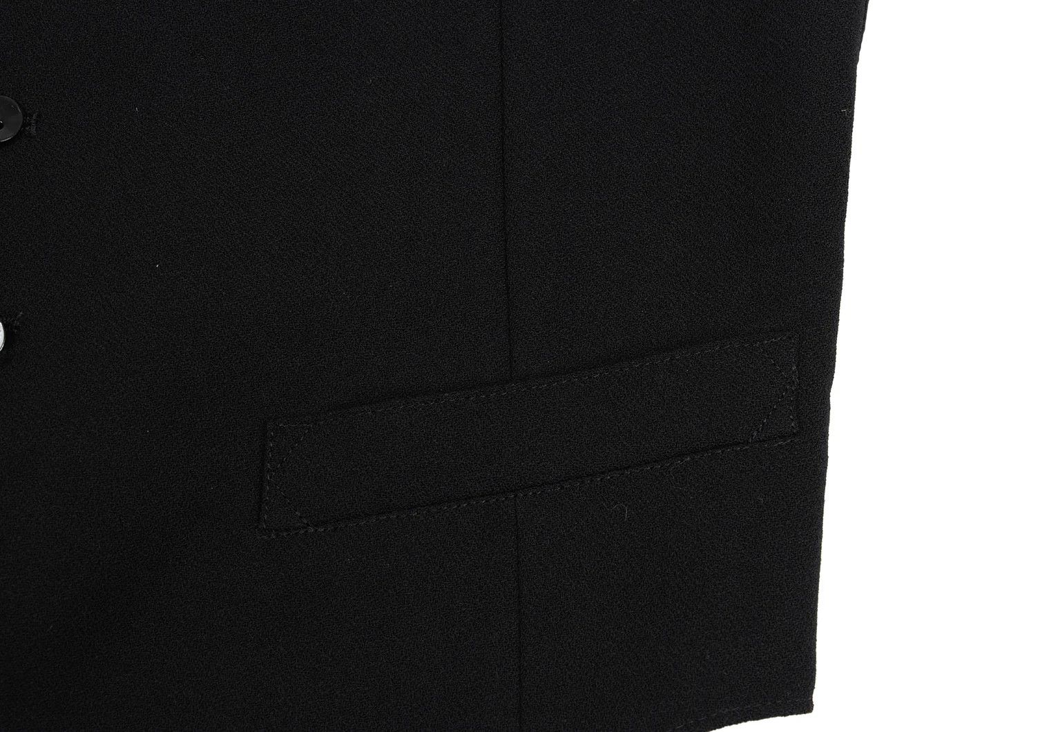 Jean Paul Gaultier Wool Vest in Black, Size 48 Size US M / EU 48-50 / 2 - 6 Thumbnail