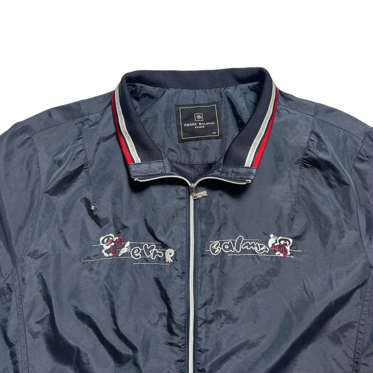 Pierre Balmain Pierre Balmain Embroidered Logo Jacket Size L / US 10 / IT 46 - 3 Thumbnail