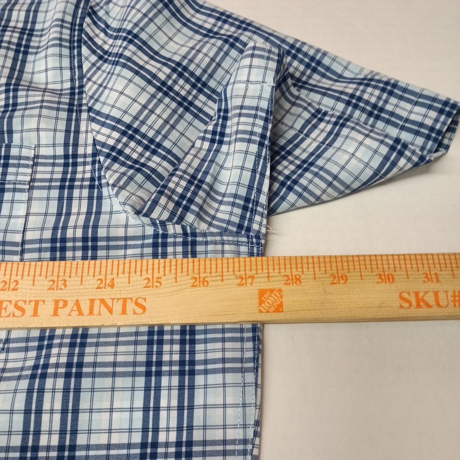 Chaps Chaps Performance Woven Shirt Men's Size 2XL Blue Stretch Size US XXL / EU 58 / 5 - 5 Thumbnail