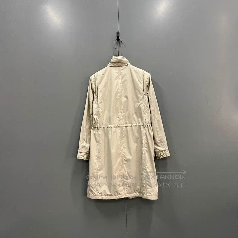 Loro Piana Loro Piana Beige Stand Collar Long Coat Size XS / US 0-2 / IT 36-38 - 2 Thumbnail