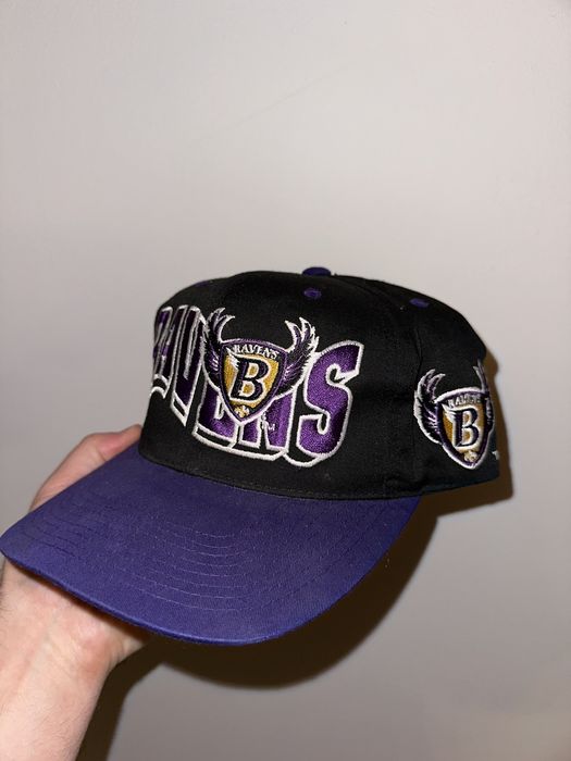 Vintage Vintage GCap Wave Baltimore Ravens Snapback Hat | Grailed