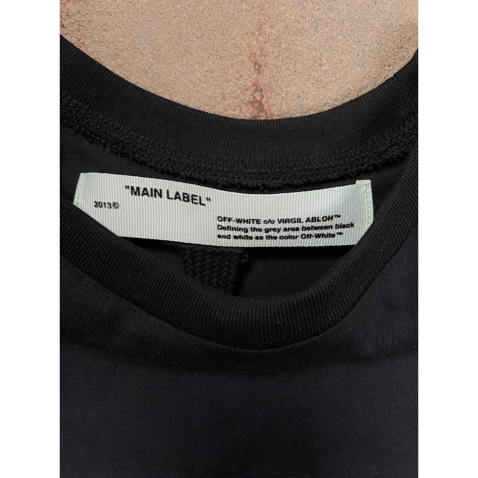Off-White Off White Tee Black Blue New XS Size US XS / EU 42 / 0 - 2 Thumbnail