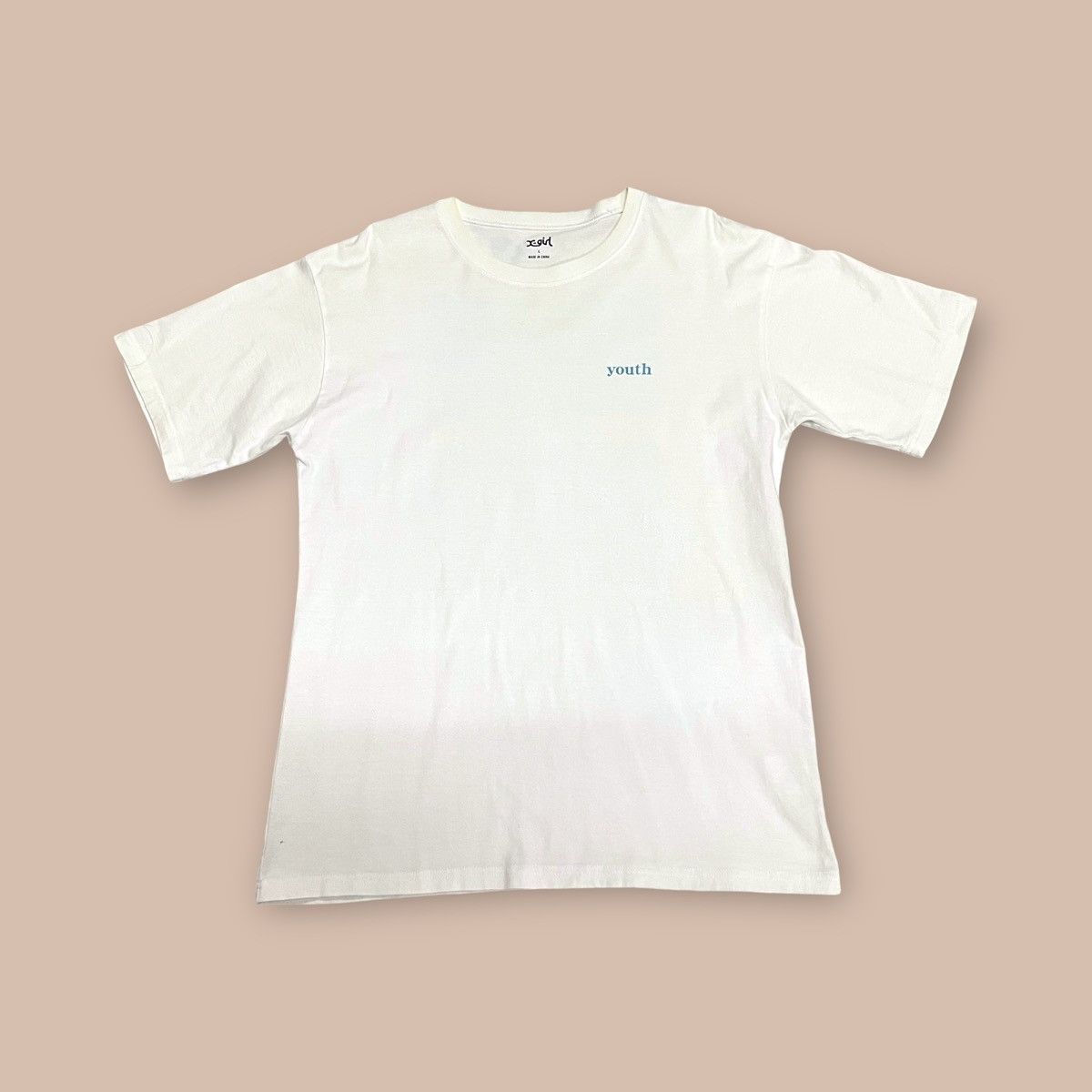Xlarge X-Girl by XLarge X Evangelion "Boy Meets Girl" Tee Size US L / EU 52-54 / 3 - 2 Thumbnail