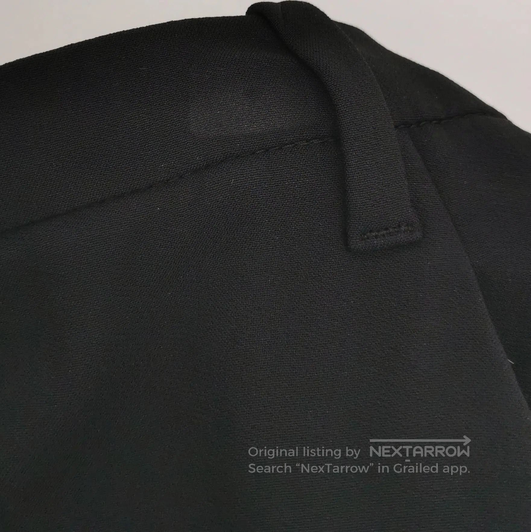 Prada Prada Elegant Black Slim Fit Trousers . Size 39" - 5 Thumbnail