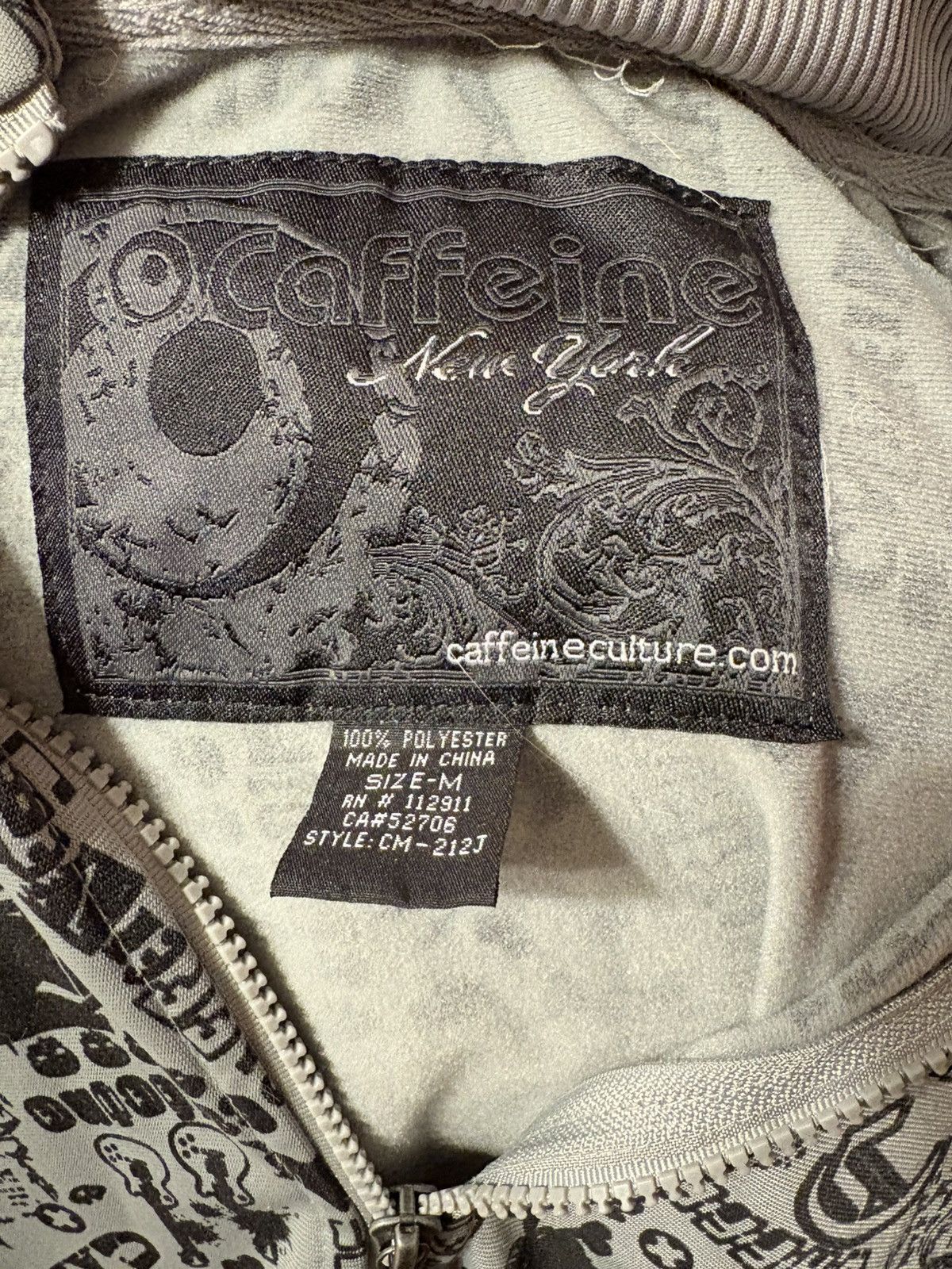 Vintage Vintage Caffeine Culture Zip Up Hoodie Jesse Pinkman Grail Size US M / EU 48-50 / 2 - 5 Thumbnail