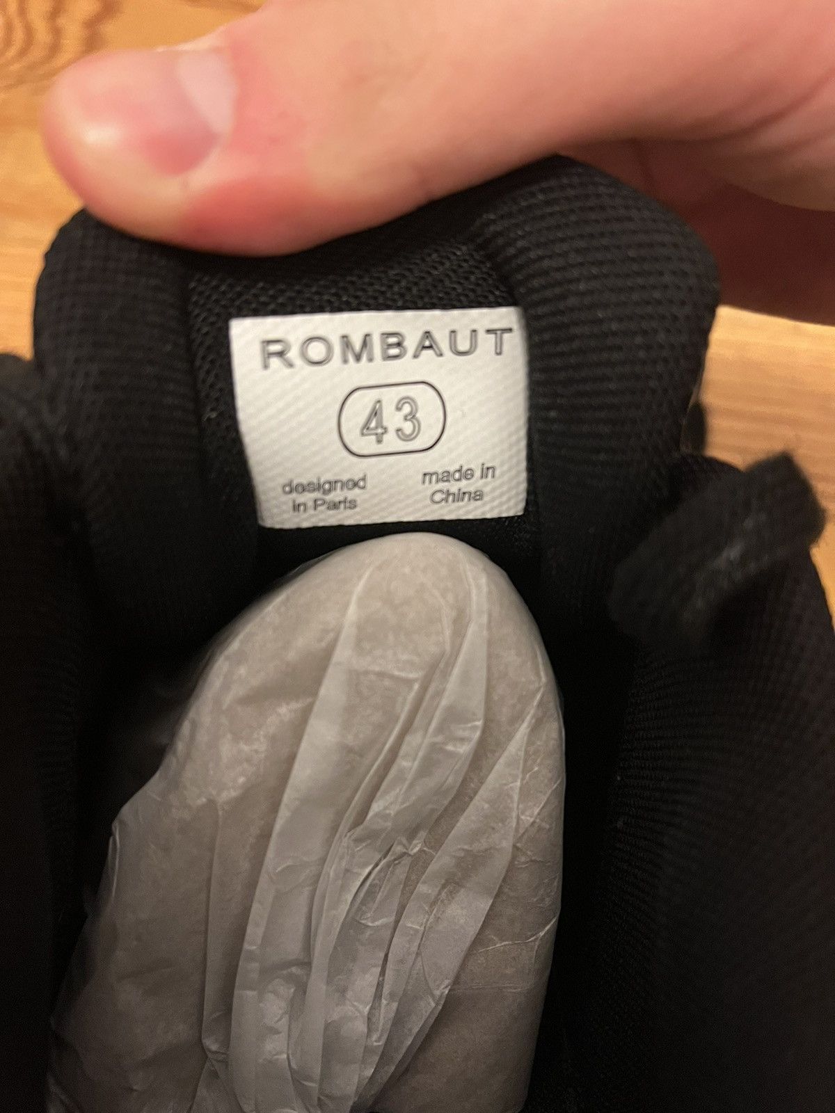 Rombaut Rombaut Proton Volcanic Black Sneakers Size US 10 / EU 43 - 6 Thumbnail