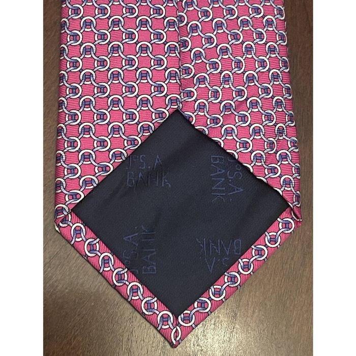 Jos. A. Bank Jos. A. Bank Pink Blue 100 Silk Made In China Grailed