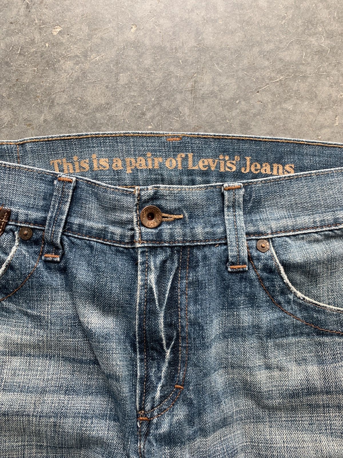 Levi's Crazy Vintage Y2K Levi’s Low Loose Fit Jeans Baggy Skater Size US 36 / EU 52 - 3 Thumbnail
