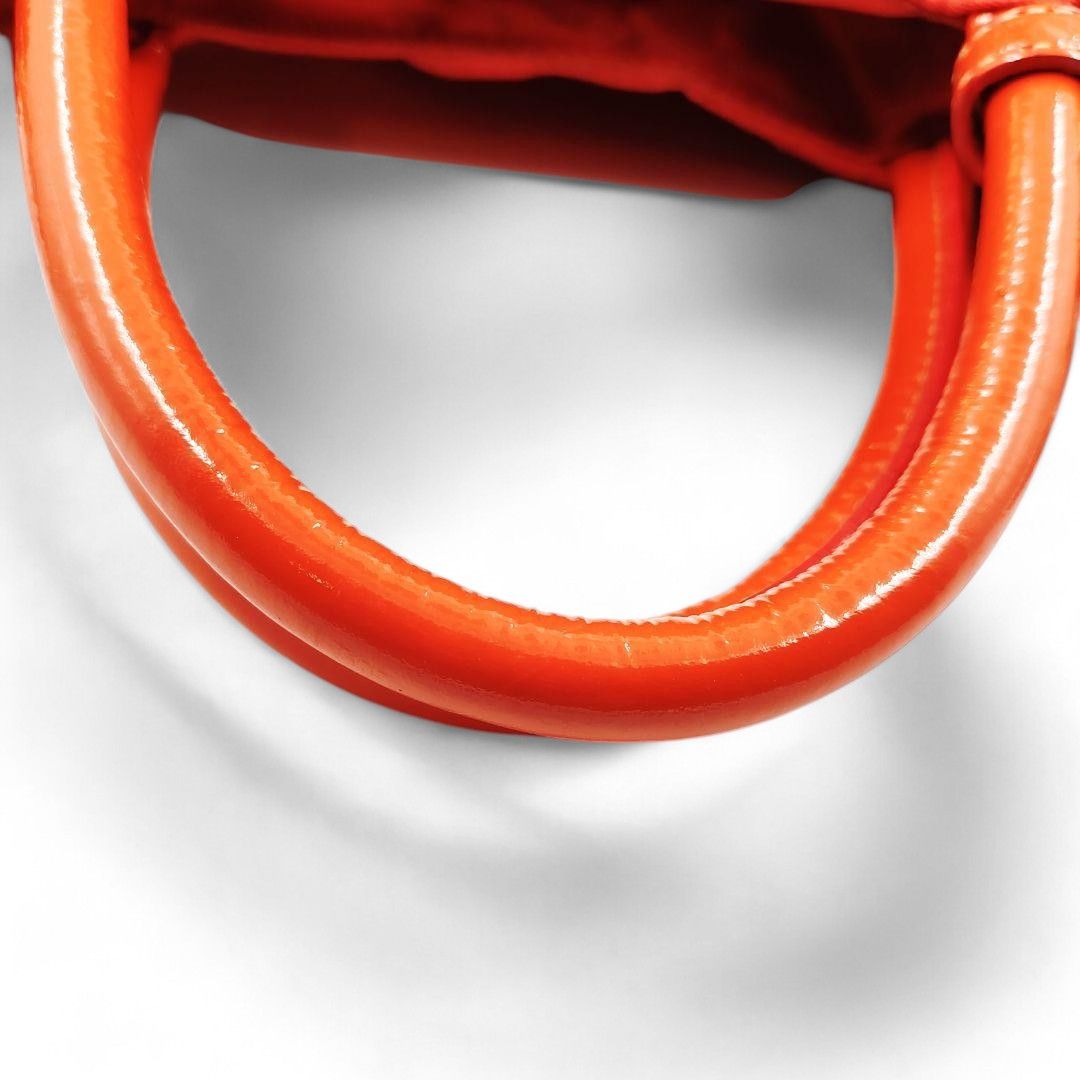 Prada Prada - Bomber Tessuto 2way Handbag Orange Pink Nylon Size ONE SIZE - 7 Thumbnail