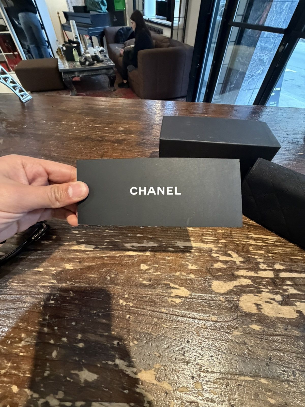 Chanel CHANEL POLARIZED SQUARE SUNGLASSES ✨ Size ONE SIZE - 6 Thumbnail
