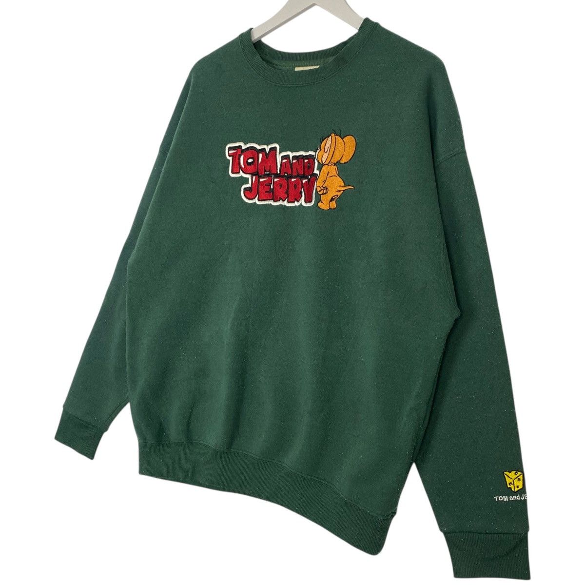 Other Vintage Tom&Jerry Printed Crewneck Sweatshirt Green Size L Size US L / EU 52-54 / 3 - 2 Thumbnail