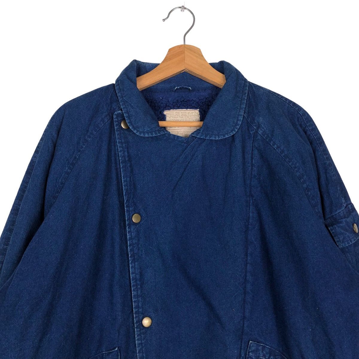 Issey Miyake 🔥Vintage Bomber Denim Jacket North Bound Japan Made Size US M / EU 48-50 / 2 - 3 Thumbnail