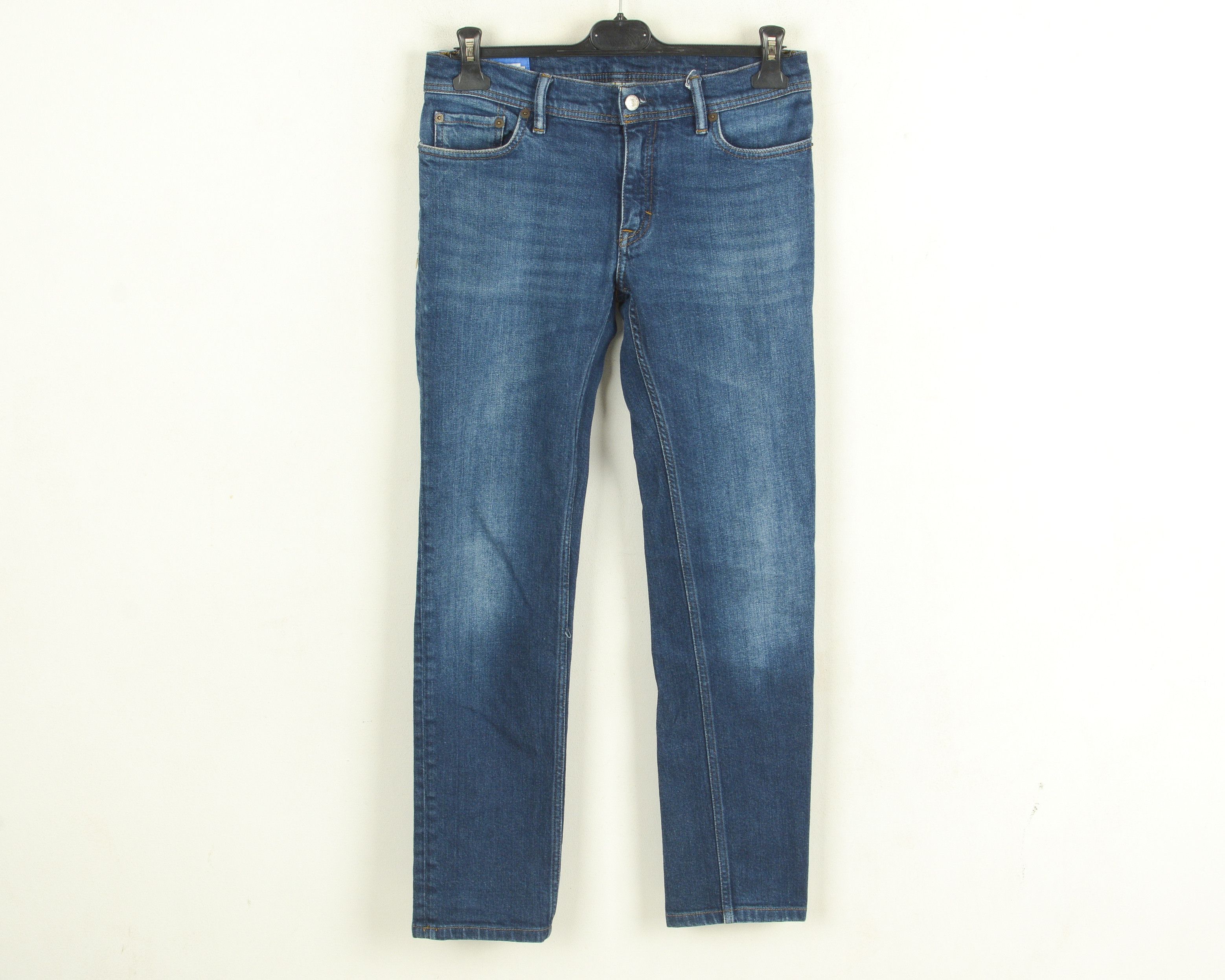 Acne Studios Bla Konst North Dark Blue Jeans W29 L32 Denim Skinny Slim Size US 29 - 1 Thumbnail