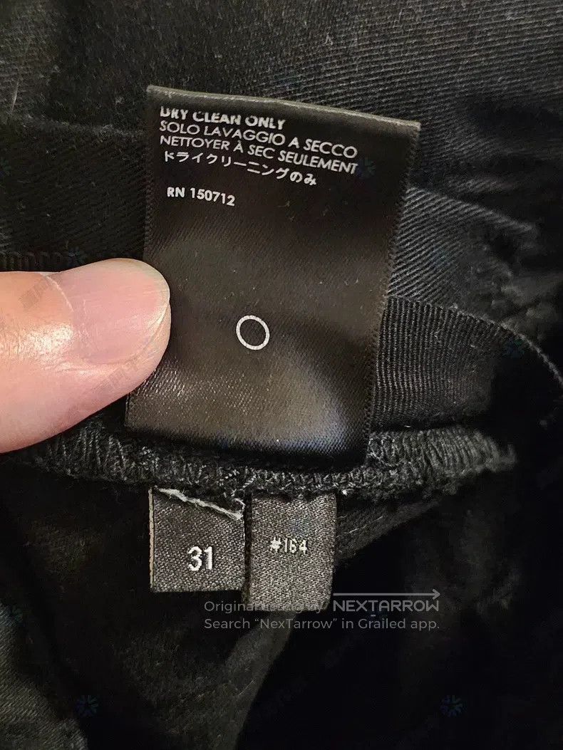 Amiri Amiri Black Knee Destruction Denim Jeans Size US 31 - 8 Thumbnail