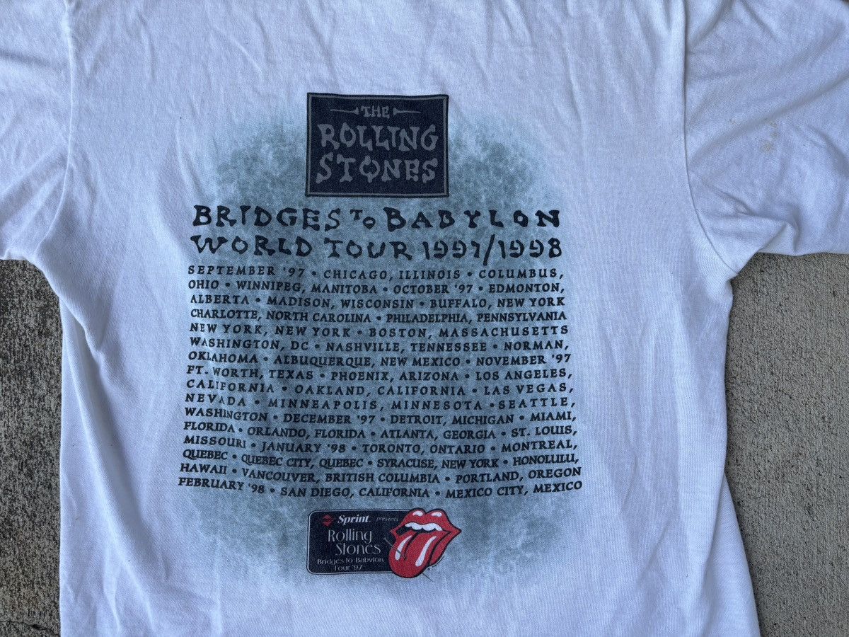 Band Tees Rolling Stones 97/98 Babylon tee Size US M / EU 48-50 / 2 - 6 Thumbnail