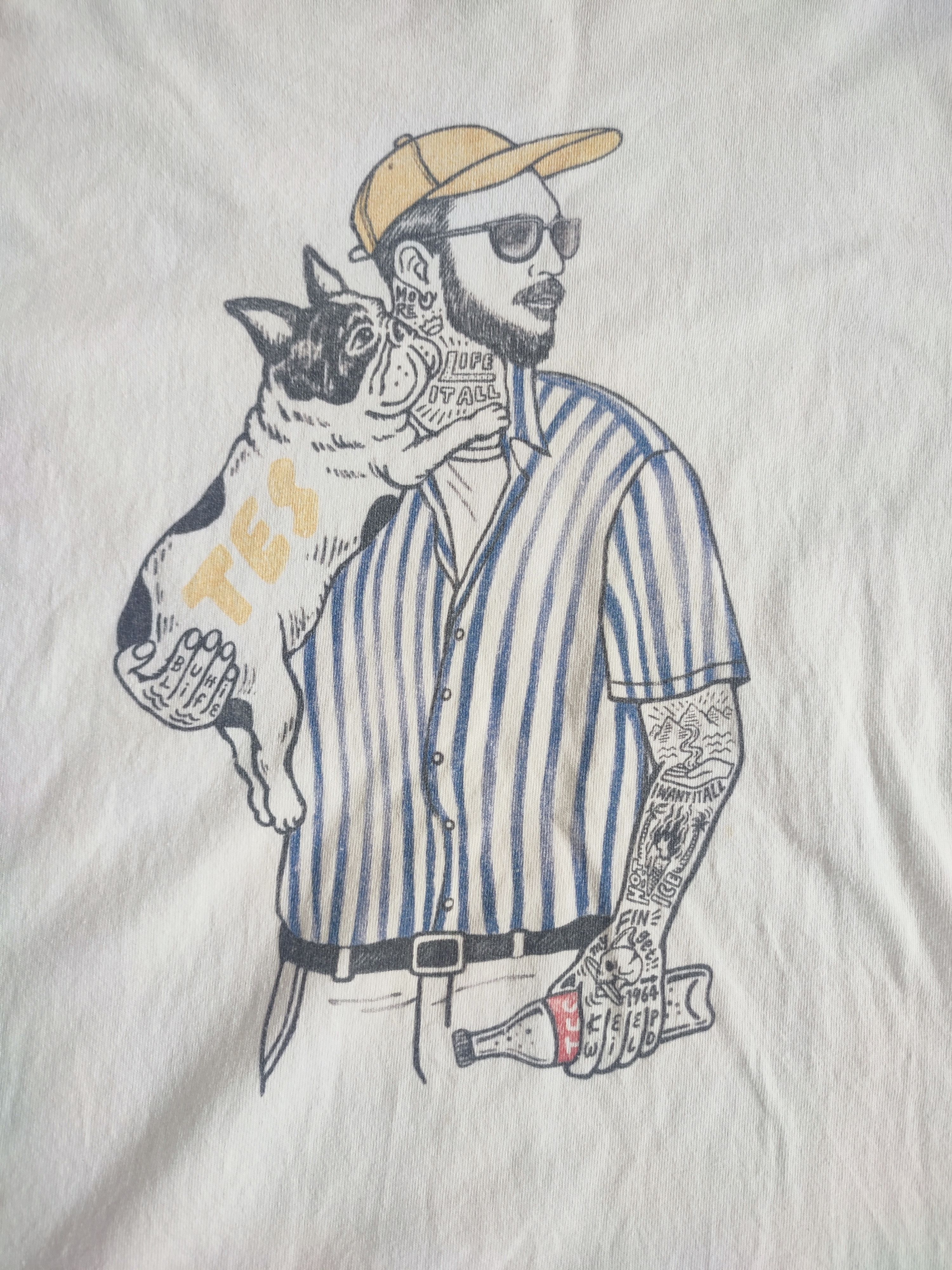 Other TES illustration T-shirt M size white Size US M / EU 48-50 / 2 - 4 Thumbnail