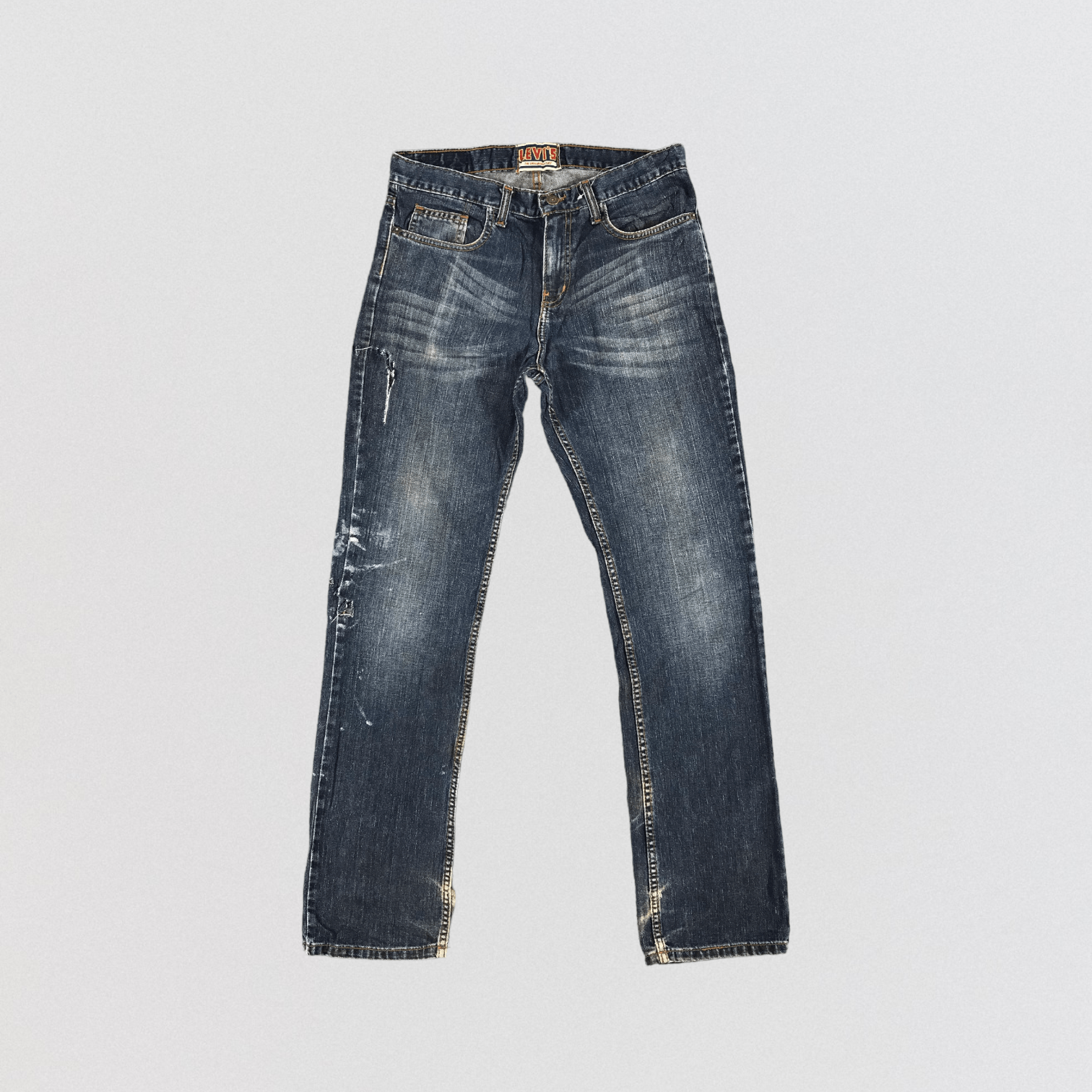 image of 90's Blue Wash Levis 514 Jeans-Jm1956, Men's (Size 33)