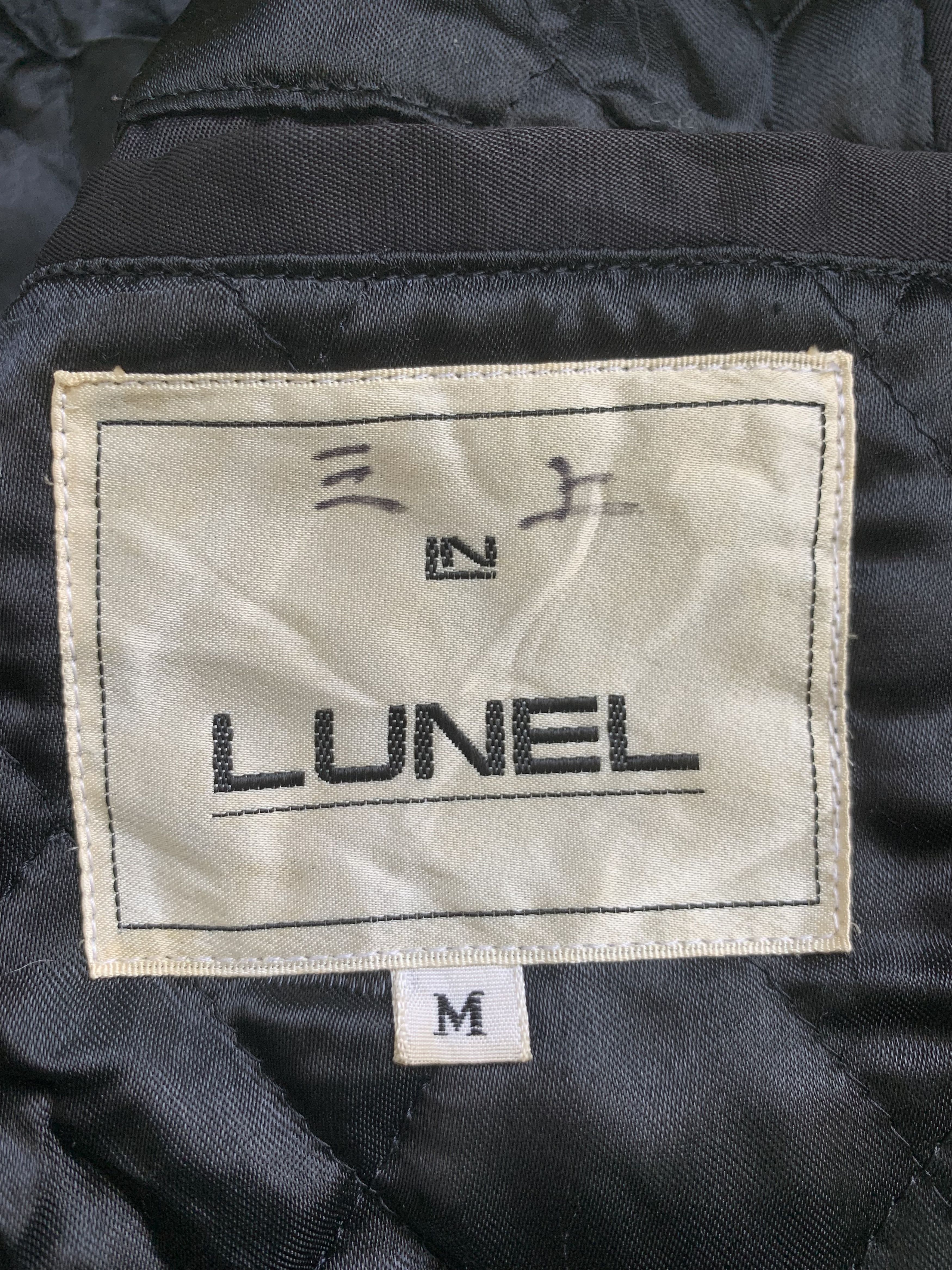 Japanese Brand Rare Design Vintage Lunel Bomber Jackets Size M / US 6-8 / IT 42-44 - 4 Thumbnail