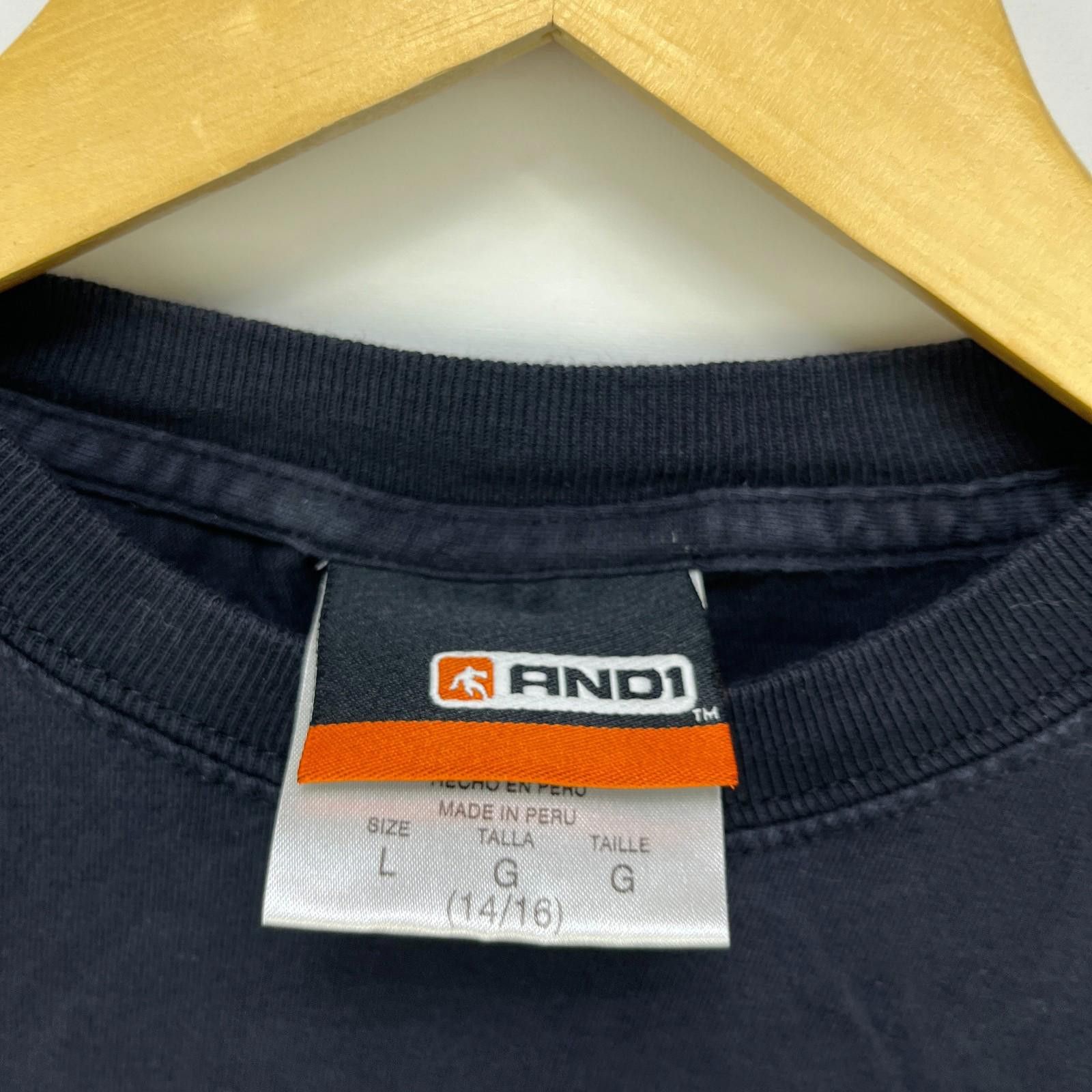 JW Anderson Vintage AND1 Basketball Long Sleeve Shirt Youth Large Size US L / EU 52-54 / 3 - 4 Thumbnail