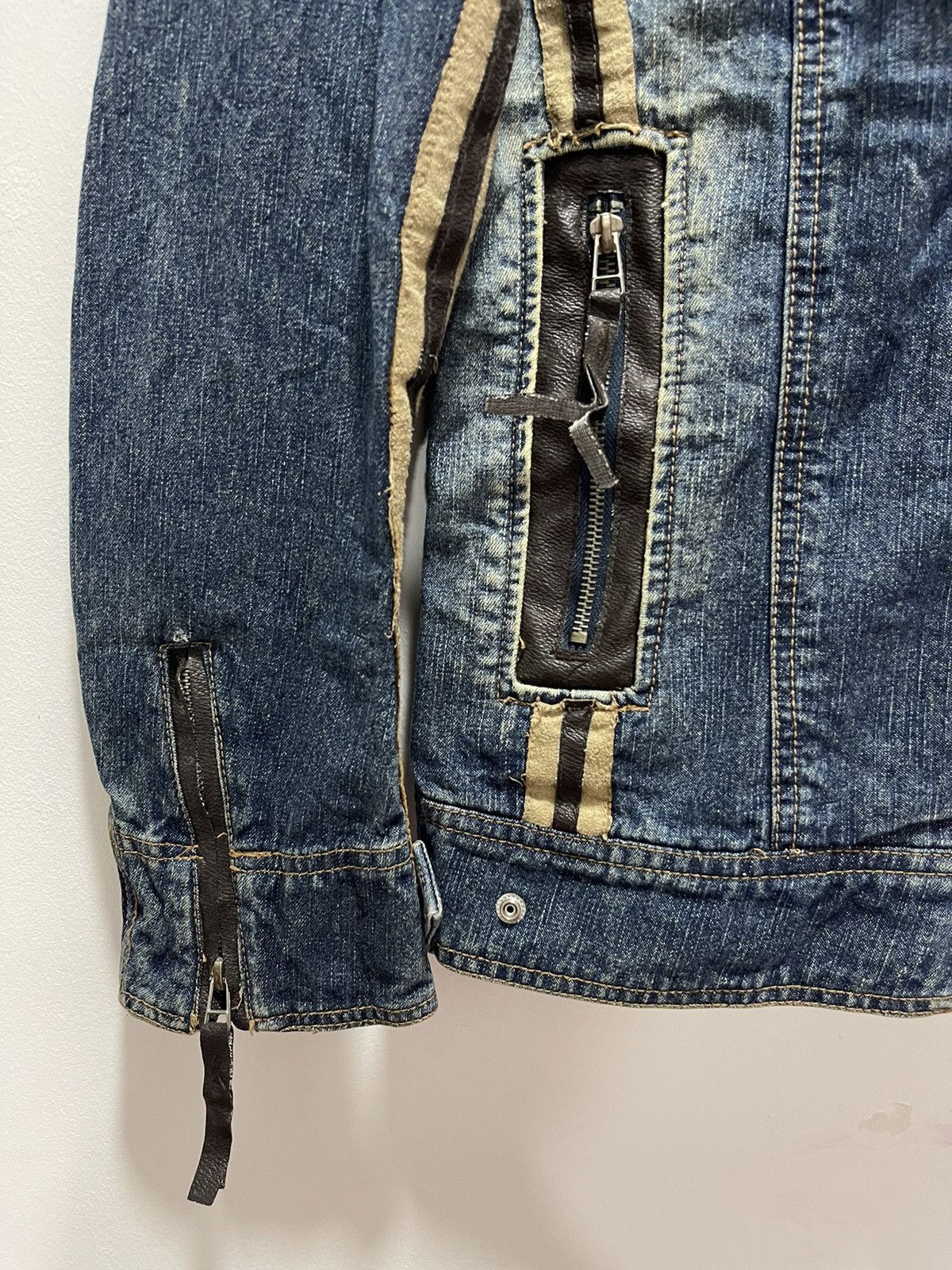 In The Attic JAPANESE IN THE ATTIC MULTIPOCKET RIDER DENIM JACKET Size M / US 6-8 / IT 42-44 - 6 Thumbnail