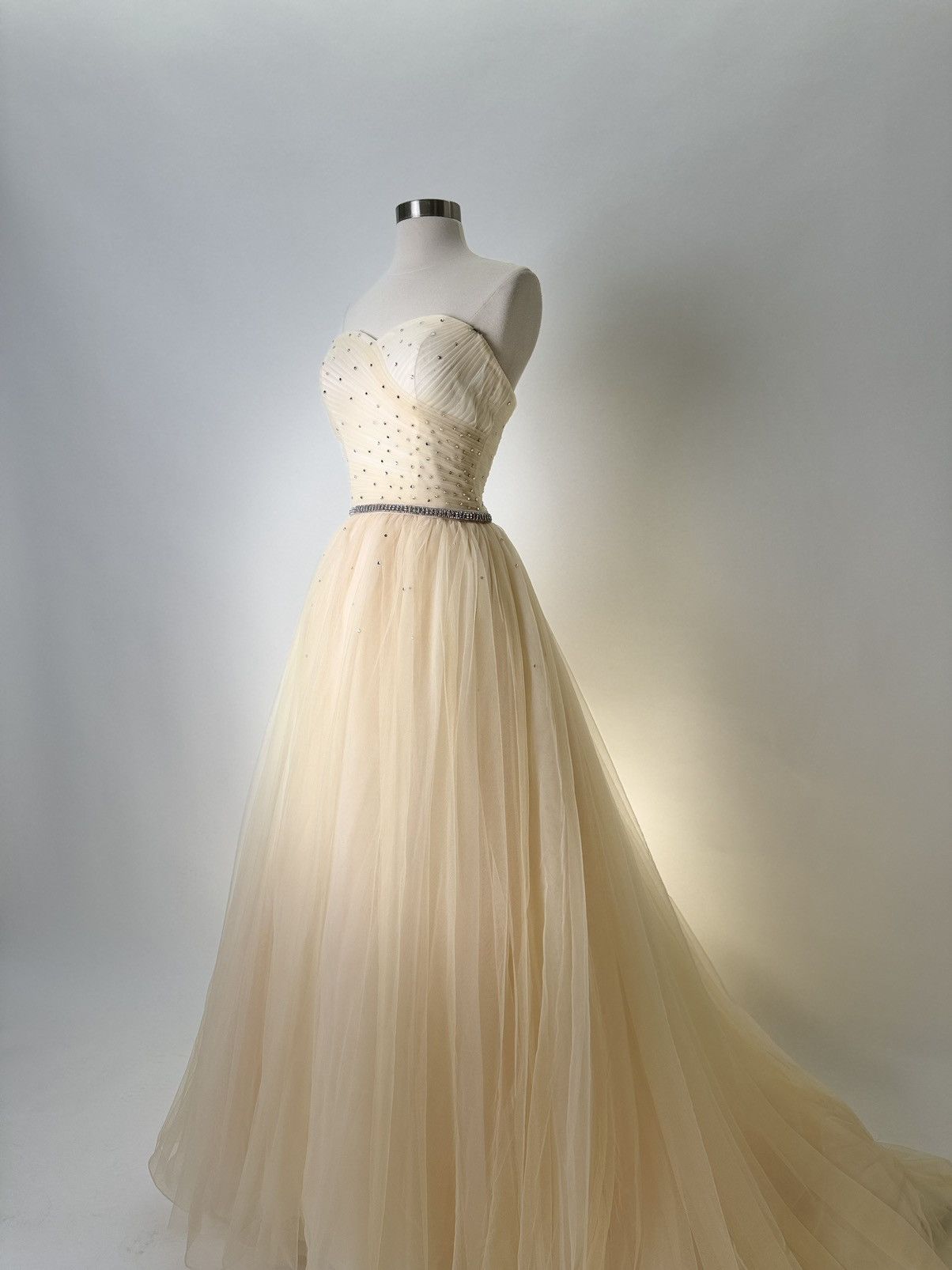 Other Brand New US 8 Anna Augusta Maxi Yellow Evening Dress Size M / US 6-8 / IT 42-44 - 4 Thumbnail