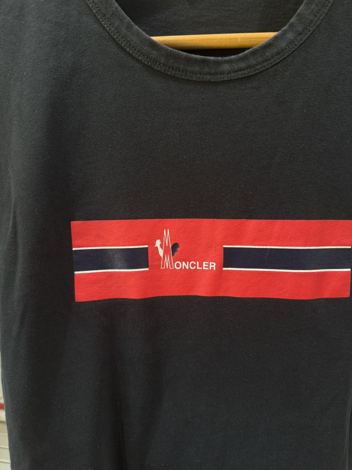 Moncler Moncler black tshirt Size US M / EU 48-50 / 2 - 2 Thumbnail