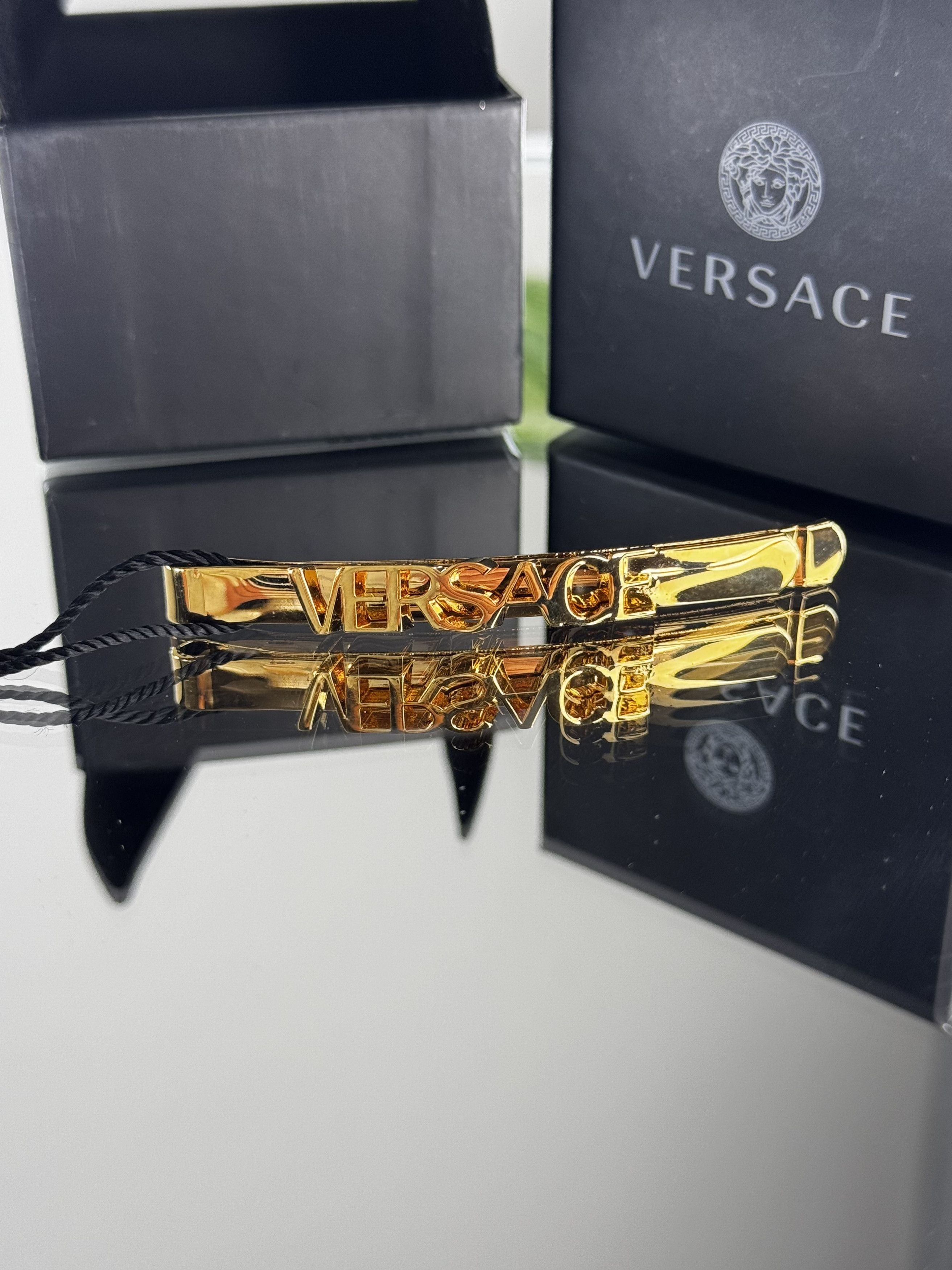 Versace Tribute Medusa Hair Clip Size ONE SIZE - 4 Thumbnail