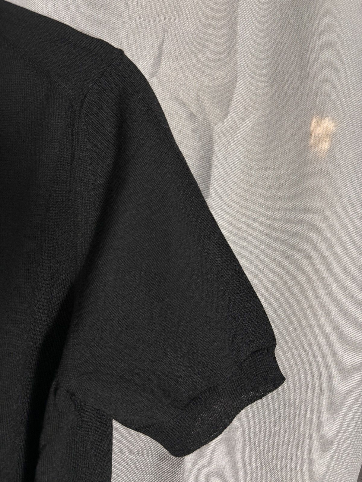 Gucci Gucci Black Short Sleeve Knit Top Size L / US 10 / IT 46 - 9 Thumbnail