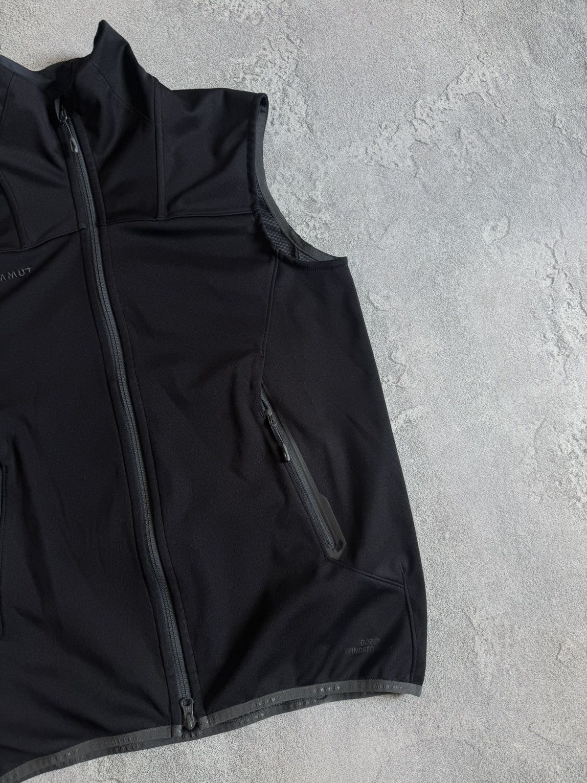 Mammut Mammut L outdoor zip Softshell vest jacket windstopper Size US L / EU 52-54 / 3 - 11 Thumbnail