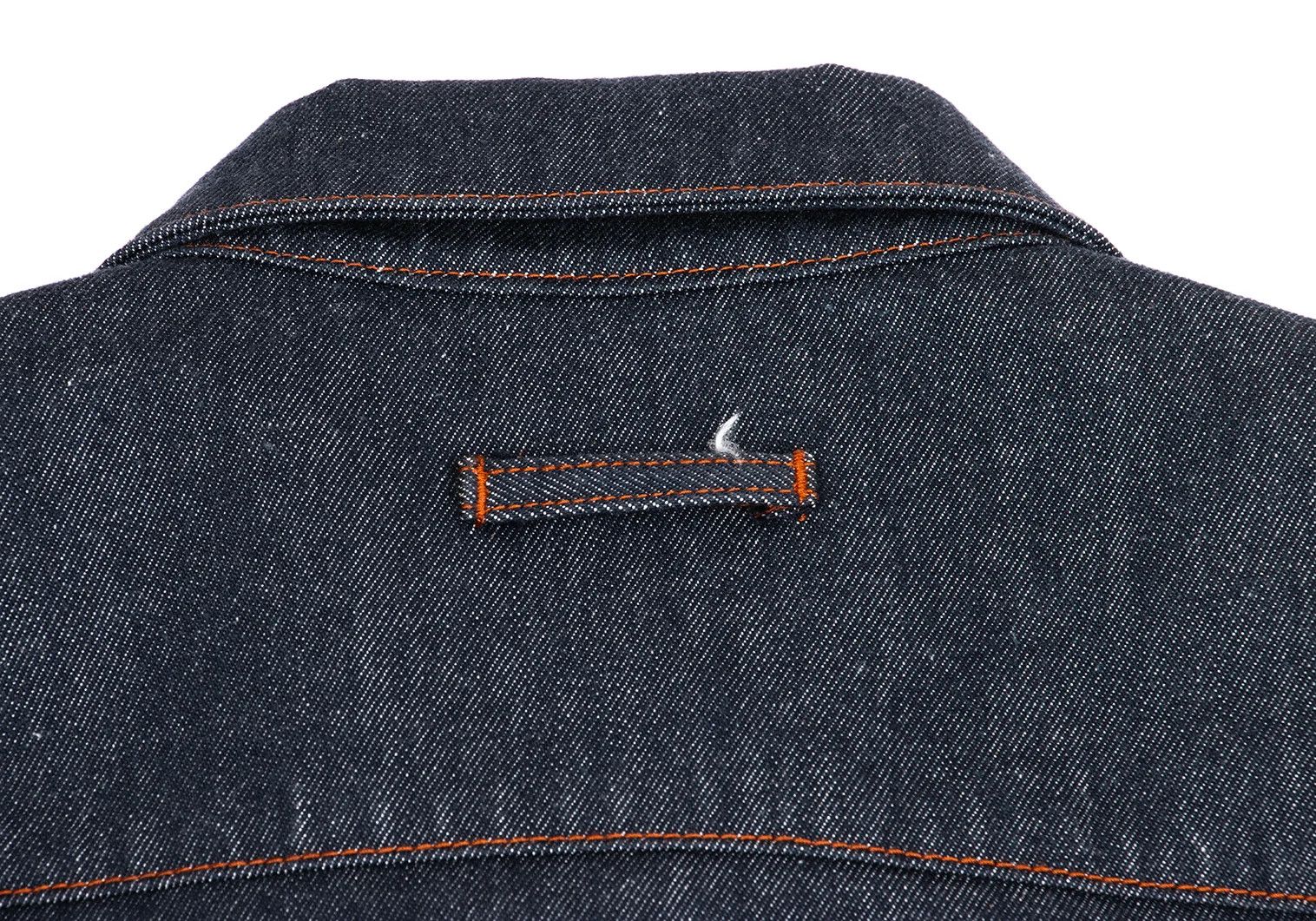 Jean Paul Gaultier Frayed Denim Trucker Jacket in Indigo 50 Size US M / EU 48-50 / 2 - 14 Thumbnail