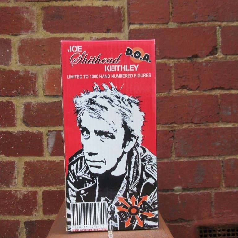 Vintage Joe Shithead Keithley D.O.A (Death Or Alive) punktoys Size ONE SIZE - 2 Thumbnail