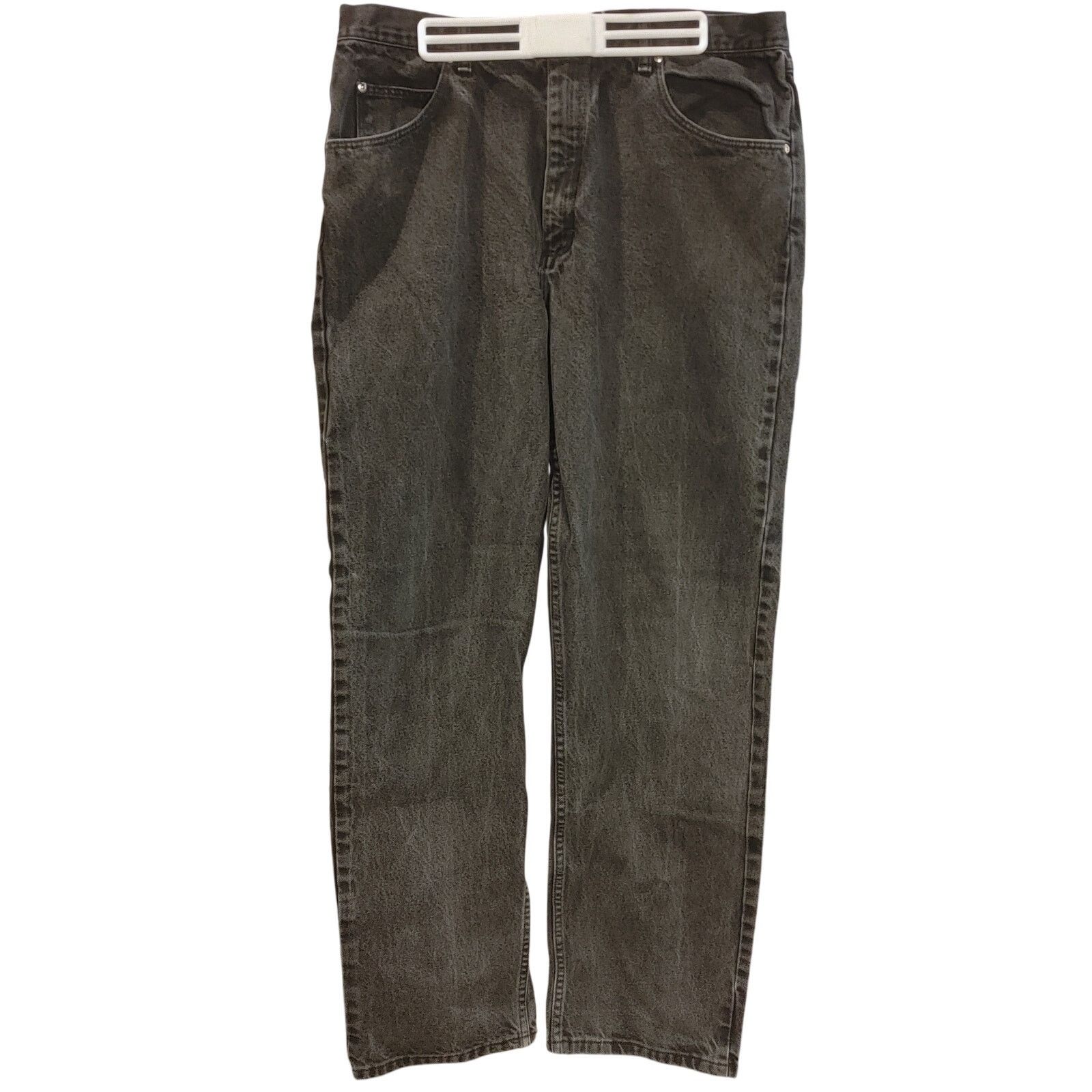 Wrangler Wrangler Authentic Jeans Men's 38 x 34 Dark Wash Black Jeans Size US 38 / EU 54 - 1 Thumbnail
