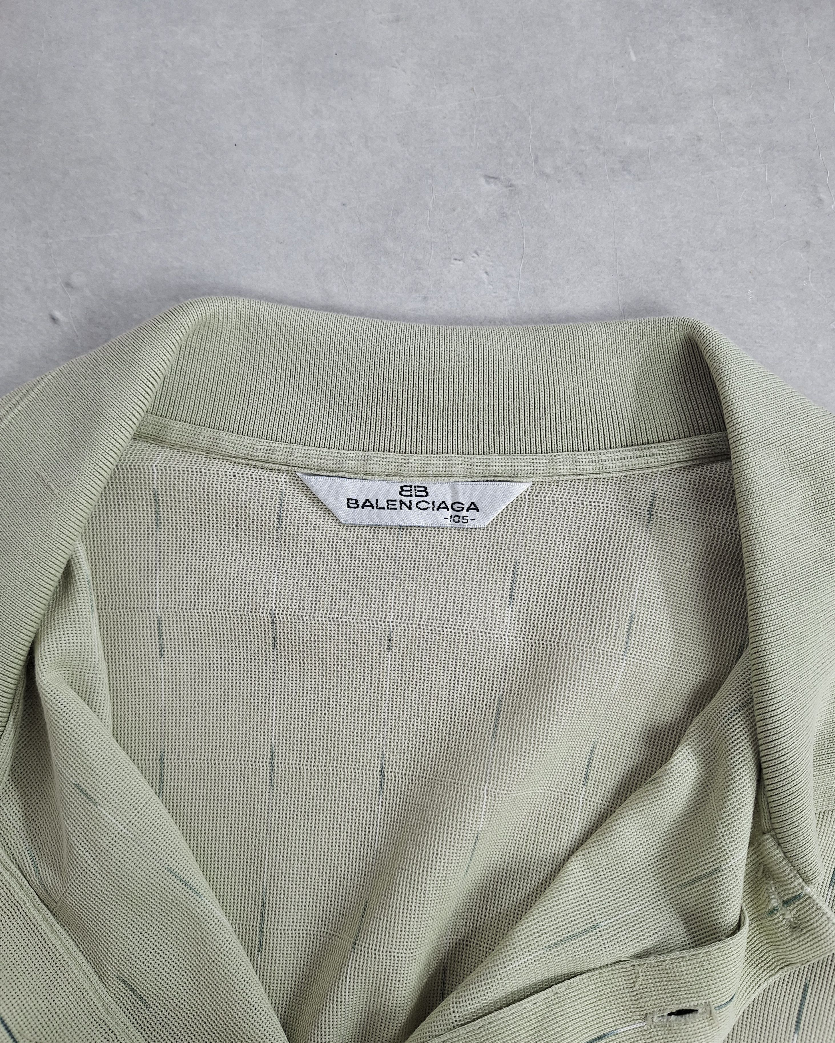 Balenciaga Vintage Balenciaga Longsleeve Polo Shirt Size US L / EU 52-54 / 3 - 7 Thumbnail