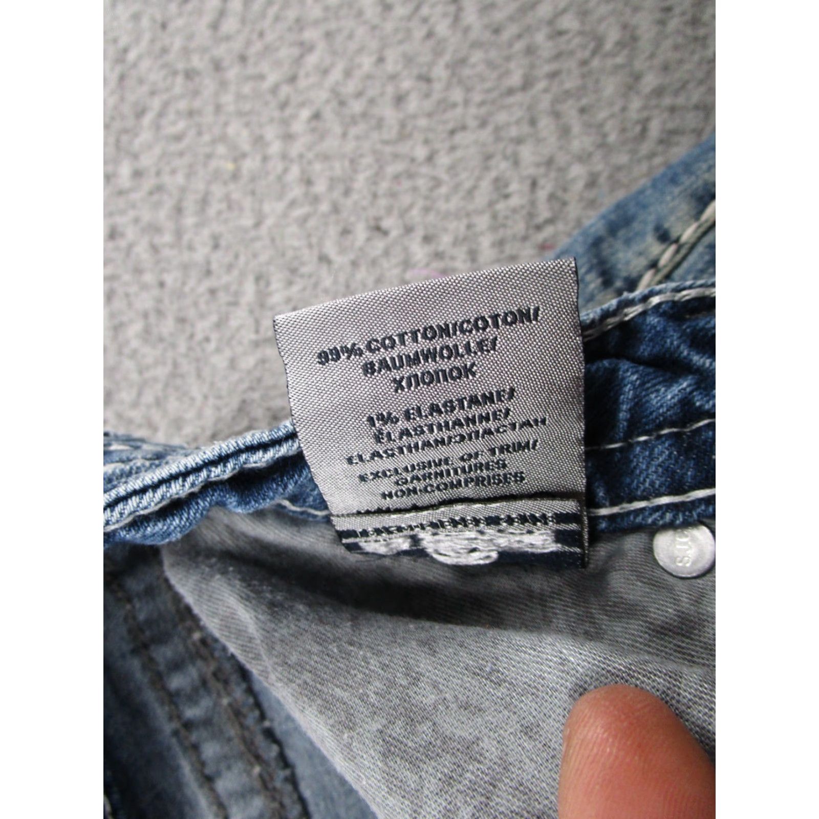Silver Jeans Co. Silver Jeans Co Aiko Capri Jeans Women Regular 29 Blue Denim Stretch 5-Pocket Size 29" - 6 Thumbnail