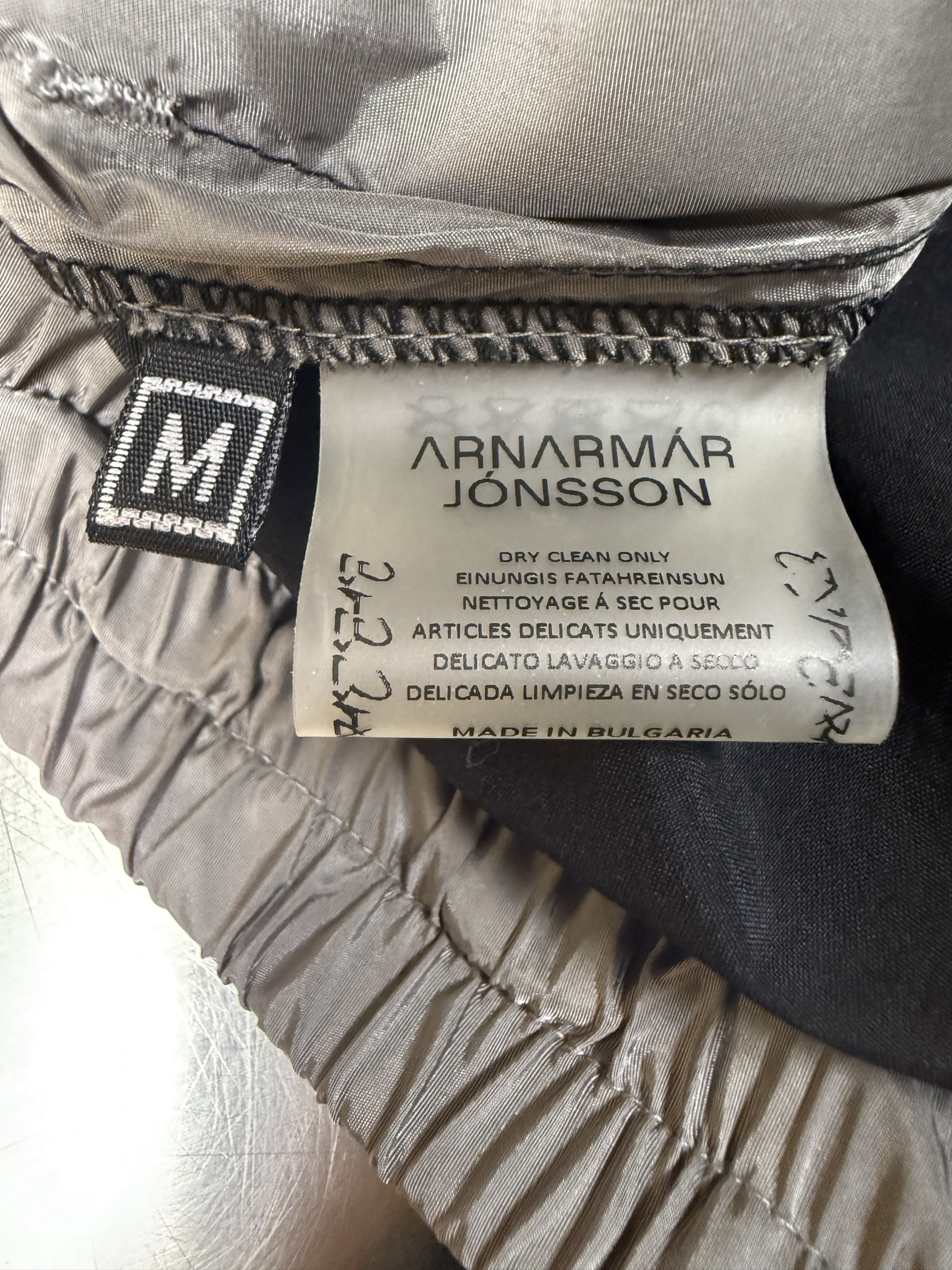 Arnar Mar Jonsson $480 Arnar Mar Jonsson Taffeta Track Pants Size US 32 / EU 48 - 5 Thumbnail