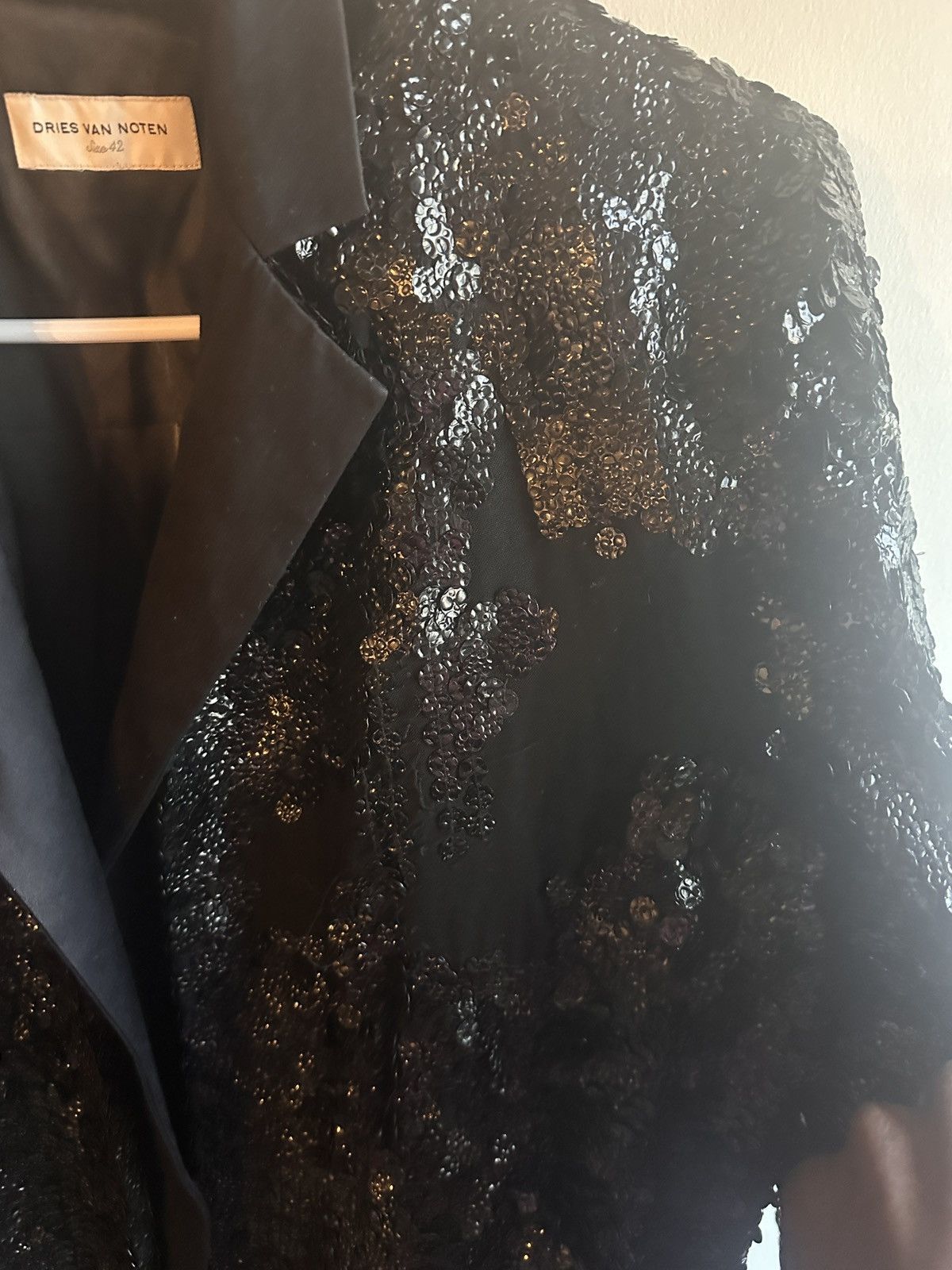 Dries Van Noten *ICONIC* Dries Van Noten Sequin Coat 😻 Size US S / EU 44-46 / 1 - 4 Thumbnail
