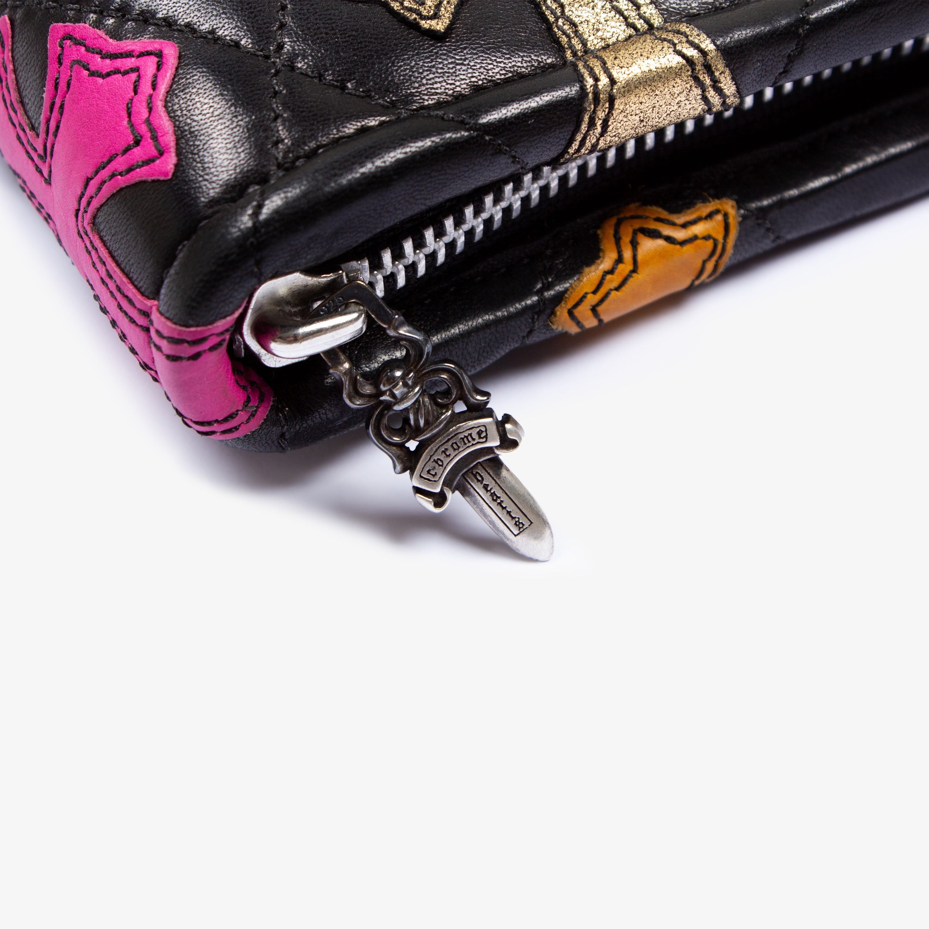 Chrome Hearts CHROME HEARTS MULTI CROSS PATCH ZIP WALLET Size ONE SIZE - 6 Thumbnail