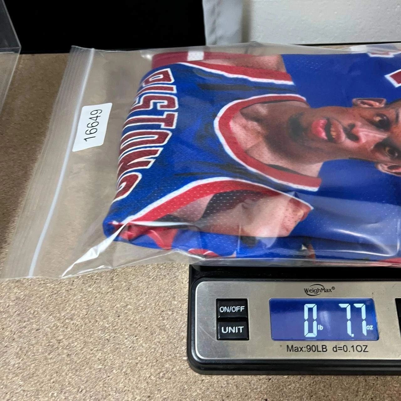 Mitchell & Ness Detroit Pistons Jersey Shirt Men XL HWC Sleeveless New Size US XL / EU 56 / 4 - 7 Thumbnail