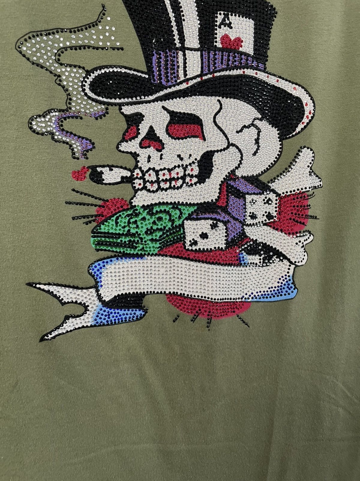 Ed Hardy Vintage Ed Hardy Skull Big Logo Y2K T-Shirt Size US M / EU 48-50 / 2 - 9 Thumbnail