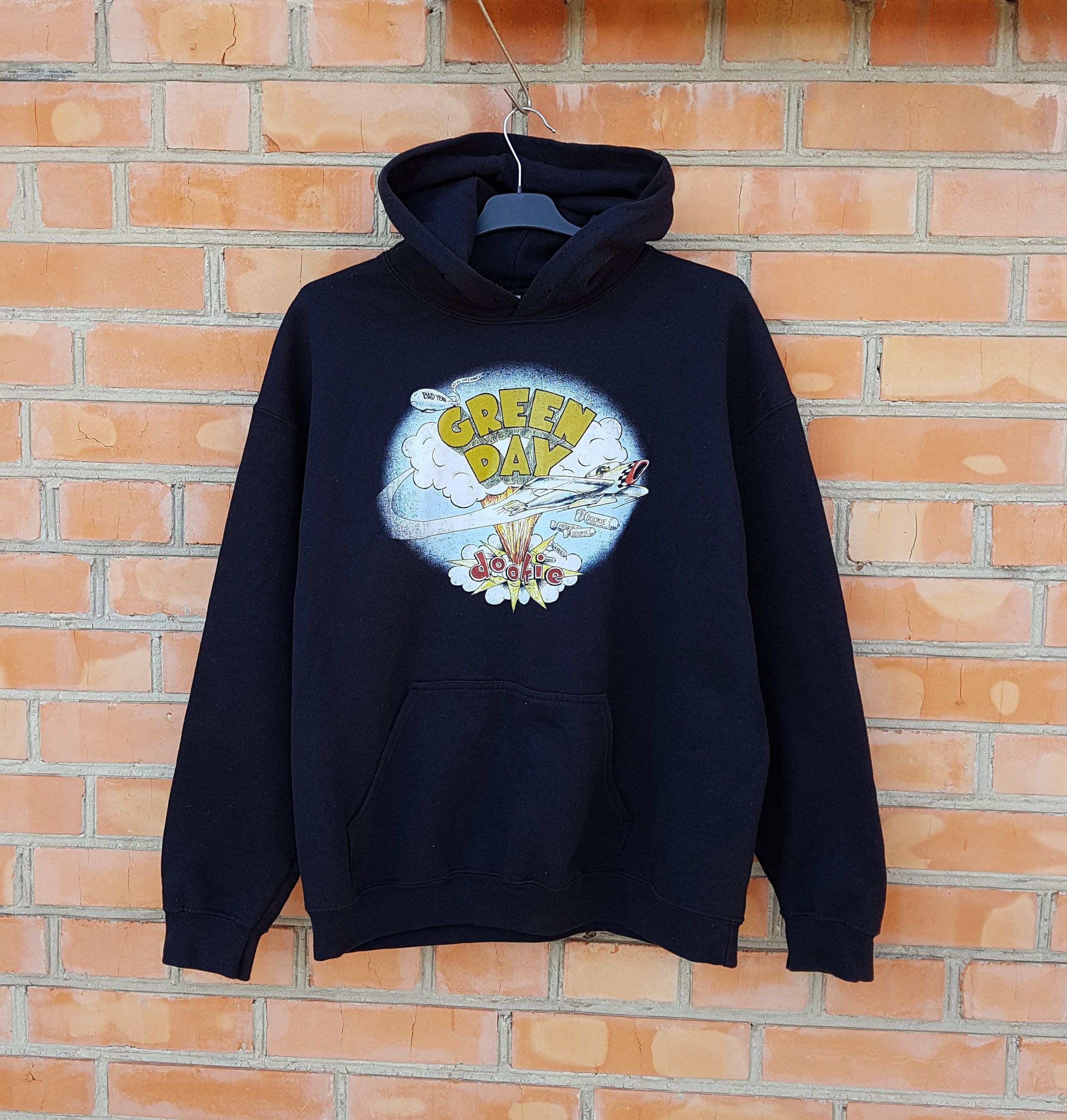 Band Tees Vintage Green Day Dookie Printed Rock Band Hoodie Sweatshirt Size US M / EU 48-50 / 2 - 1 Thumbnail