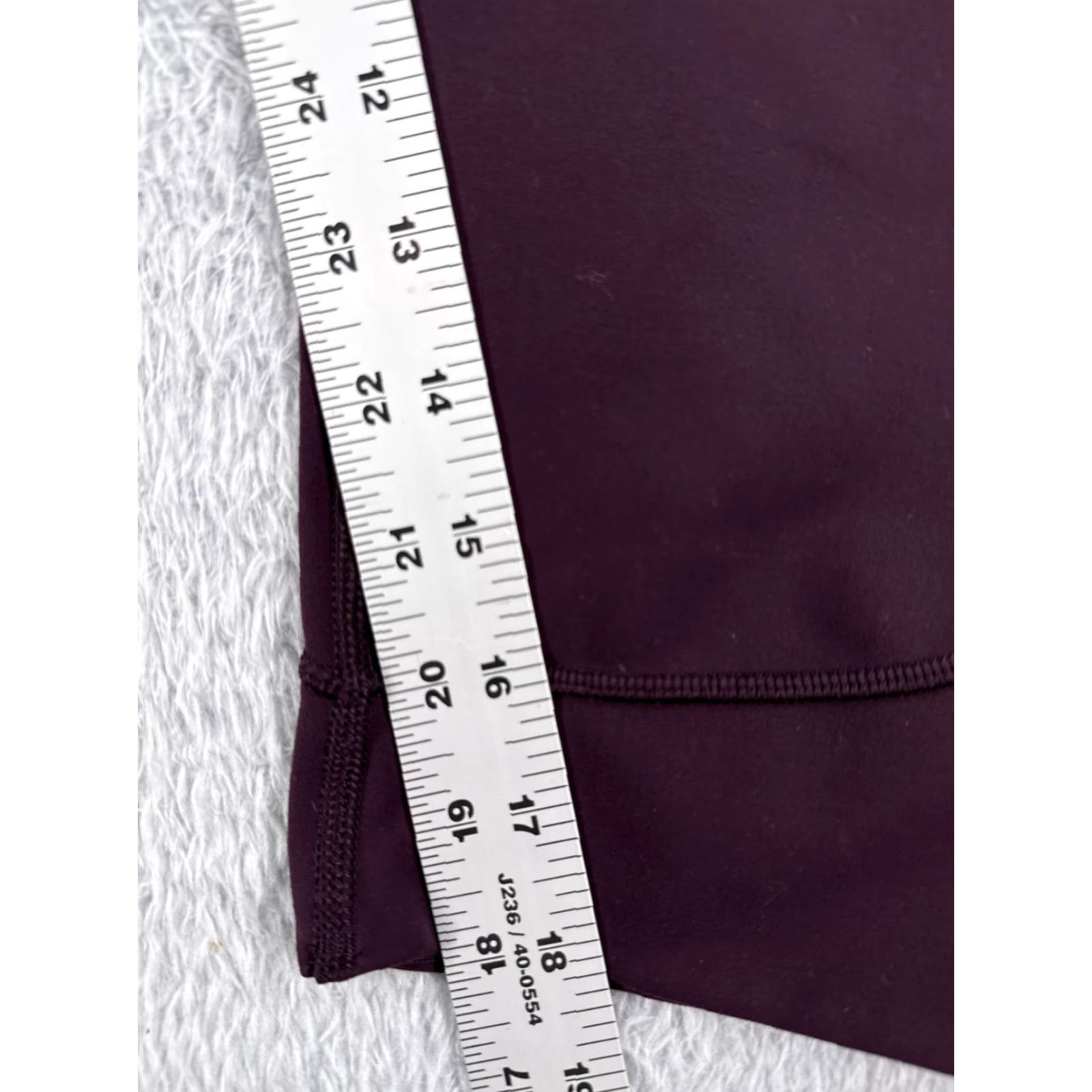 Lululemon Lululemon Pants Women 10 Red In Movement Crop Everlux 19" Training Tapered Cropped Pockets Zip Pocket Activewear Running & Jogging Men/Women? Size 32" / US 10 / IT 46 - 6 Thumbnail